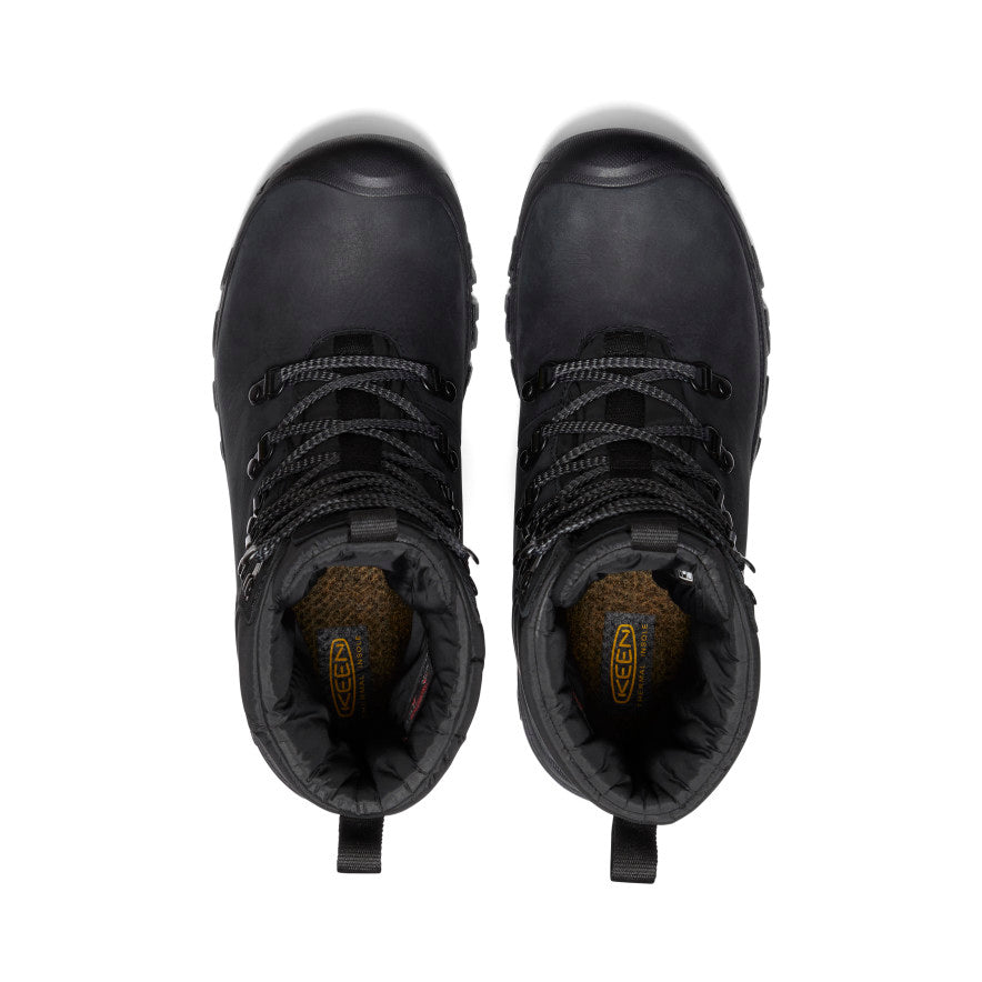 Women's Greta Waterproof Winter Boots - Black/Black | Slip-Resistant & Warm for Snow, Rain & Outdoor Activities