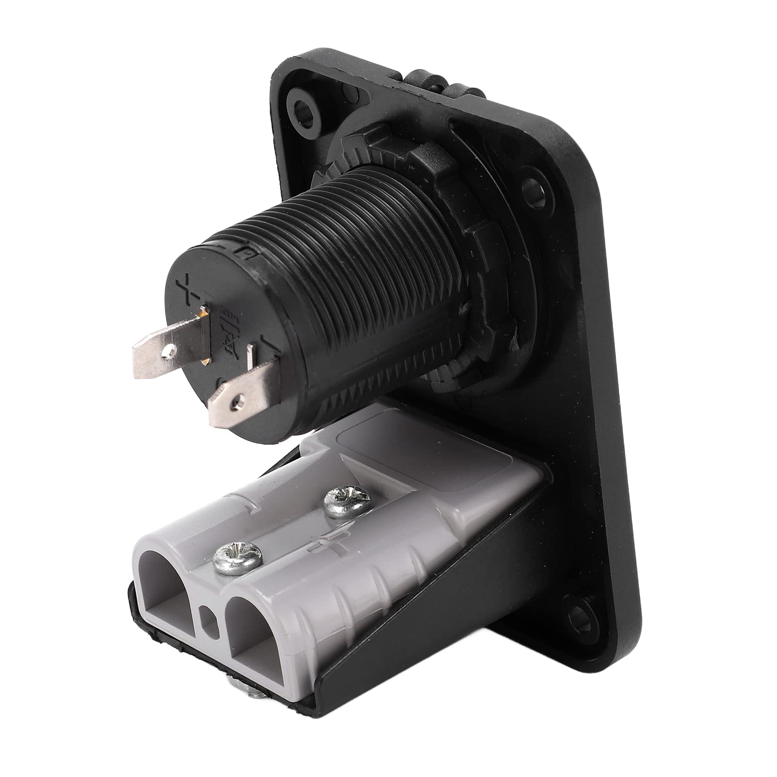 Dual USB Car Cigarette Lighter Socket - 12V Waterproof Power Outlet Charger Panel for Motorcycle, Tractor, Yacht, RV & Marine Vehicles | Perfect for Road Trips, Camping & Outdoor Adventures