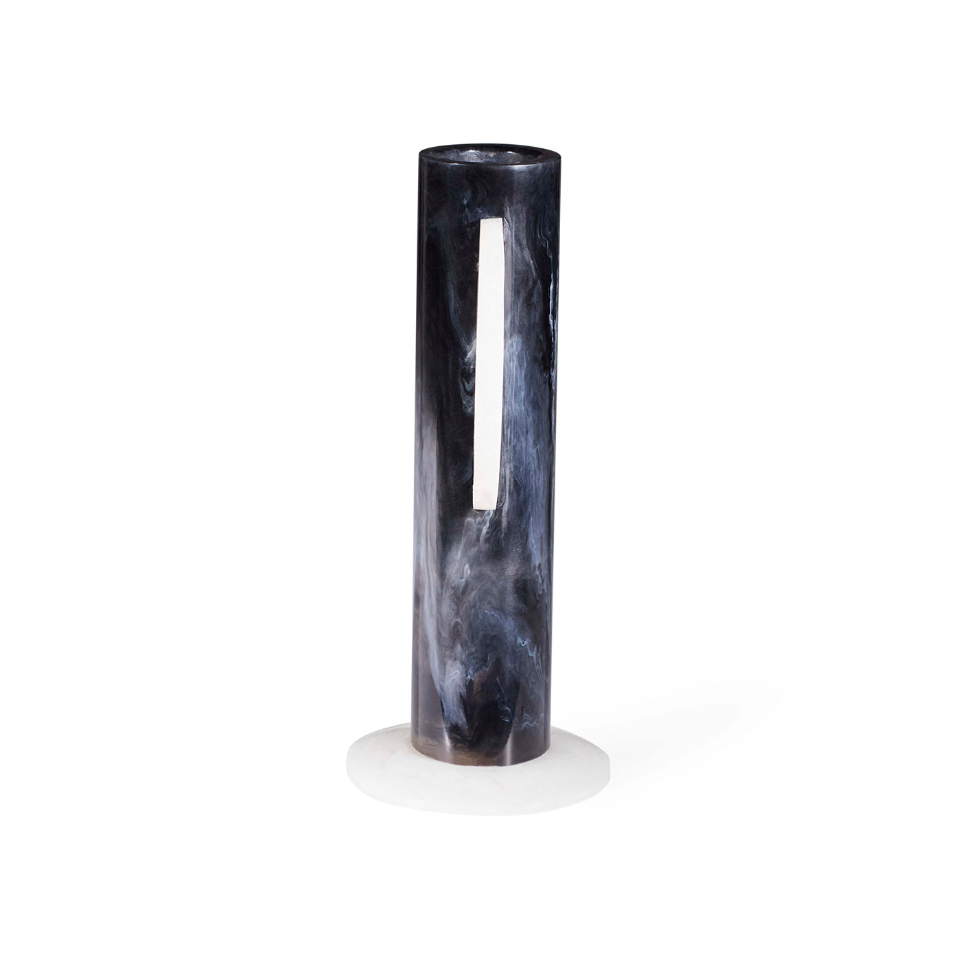 Como Cylinder Vase - Modern Glass Flower Vase for Home Decor, Wedding Centerpieces & Office Table Decor - Elegant Tall Clear Cylinder Vase for Fresh Flowers, Artificial Plants & Floral Arrangements