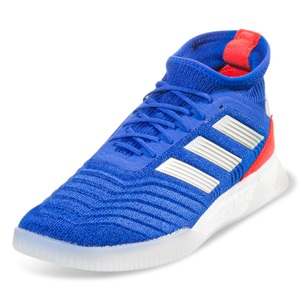 Adidas Men's Predator Tango 19.1 Soccer Cleats - Lightweight Football Shoes for Training & Matches (Bold Blue) - Perfect for Artificial Turf & Outdoor Play
