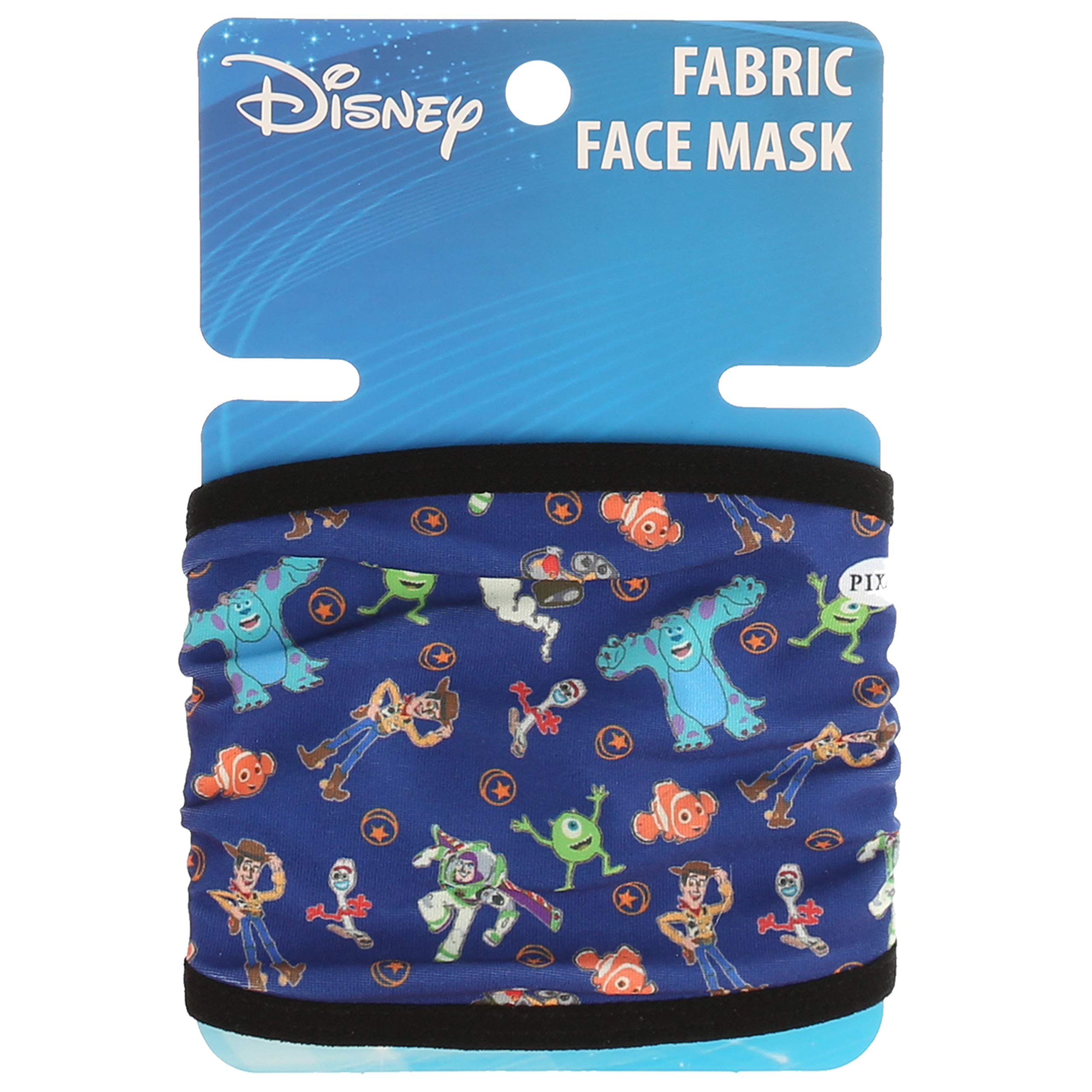 Disney Pixar Mash Up Kids Face Mask - Reusable & Washable Cloth Face Cover for Boys & Girls - Perfect for School, Travel & Outdoor Activities
