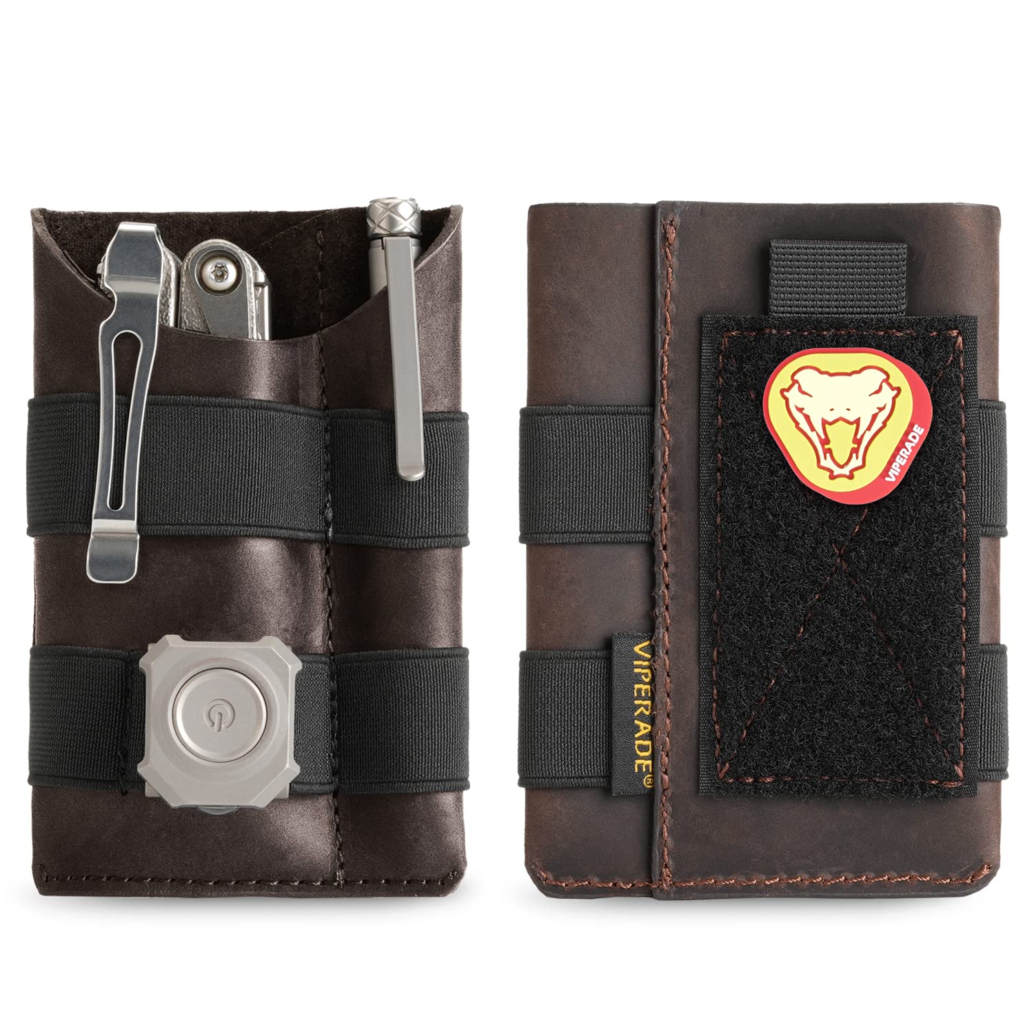 VIPERADE PL5 EDC Organizer Pouch - Slim Tactical Gear Storage with DIY Patch Area | Perfect for Everyday Carry, Travel & Outdoor Adventures