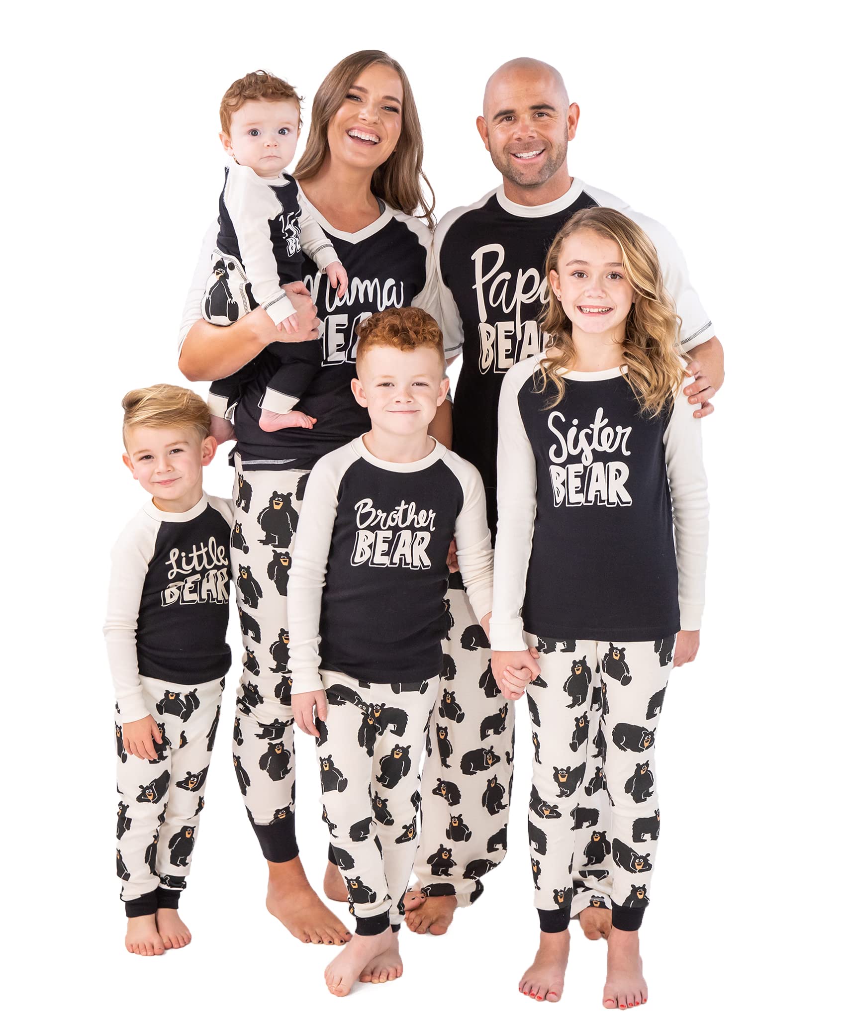 Family Bear Matching Pajama Sets for Adults & Kids - Cozy Homewear