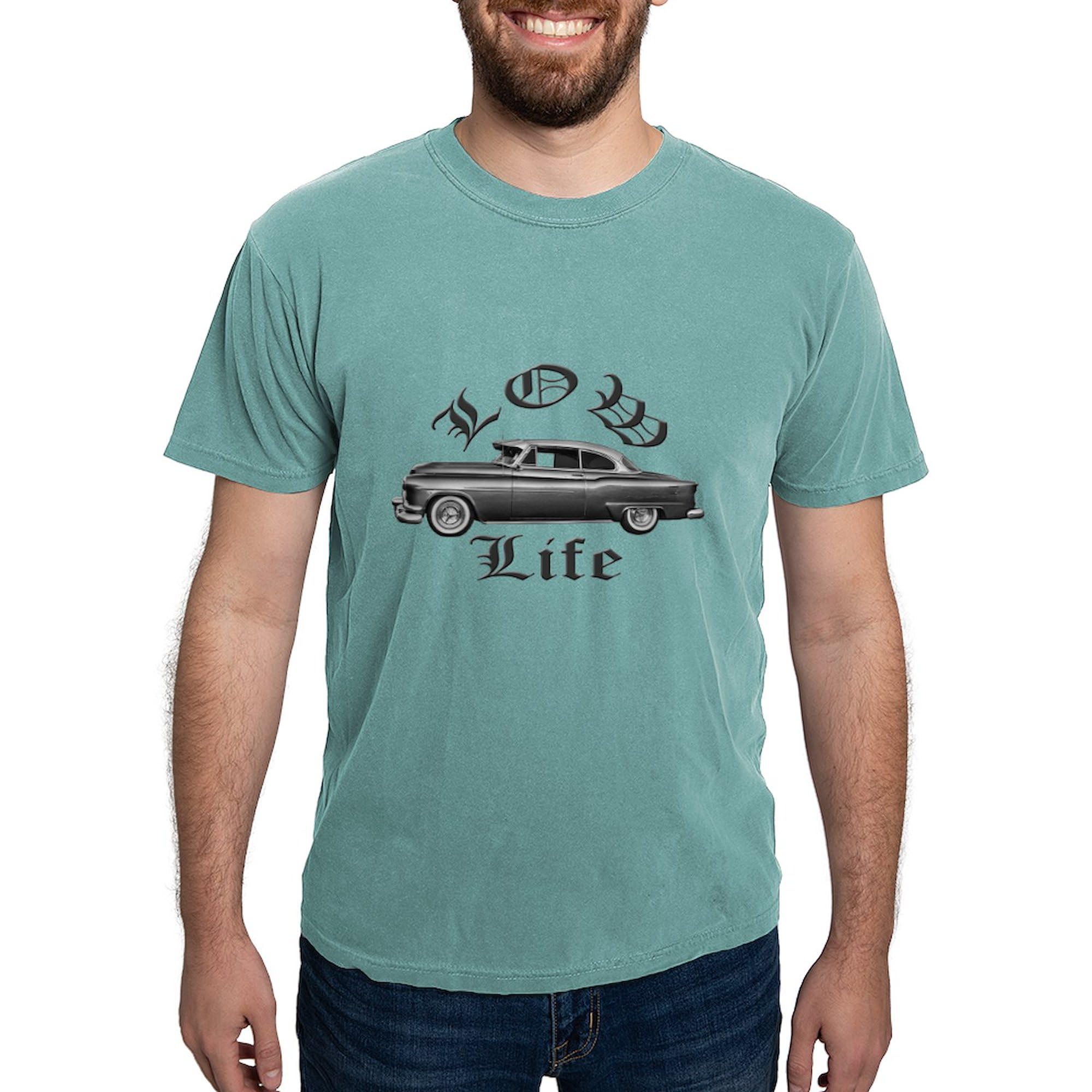 Low Life Lowrider T-Shirt for Men | Comfort Colors Premium Cotton Tee | Casual Streetwear & Car Show Apparel