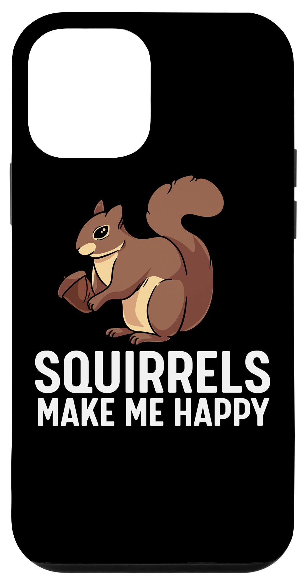 iPhone 12 Mini Cute Squirrel Phone Case - Perfect Gift for Squirrel Lovers | Durable Protective Cover for Everyday Use & Outdoor Adventures
