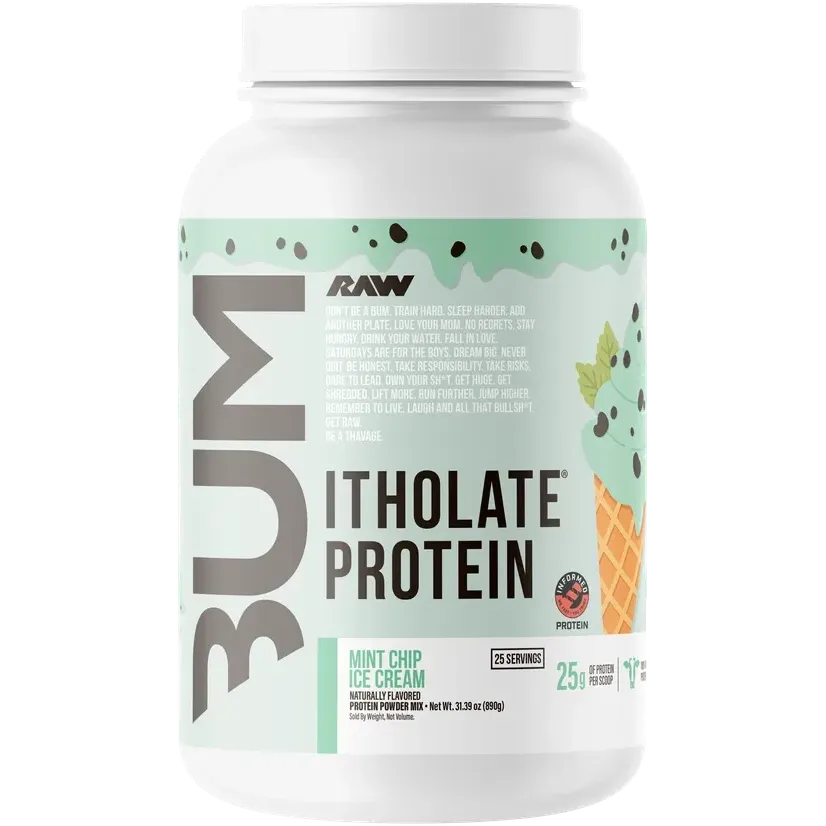 CBUM Itholate Protein Powder by RAW Nutrition - Premium Whey Isolate for Muscle Recovery & Growth - Ideal for Post-Workout, Gym, Fitness & Bodybuilding