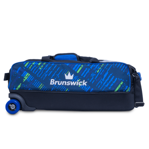 Brunswick Punisher 3 Ball Tote Bowling Bag - Lightweight & Durable Bowling Accessory for Men & Women - Perfect for League Play & Practice Sessions