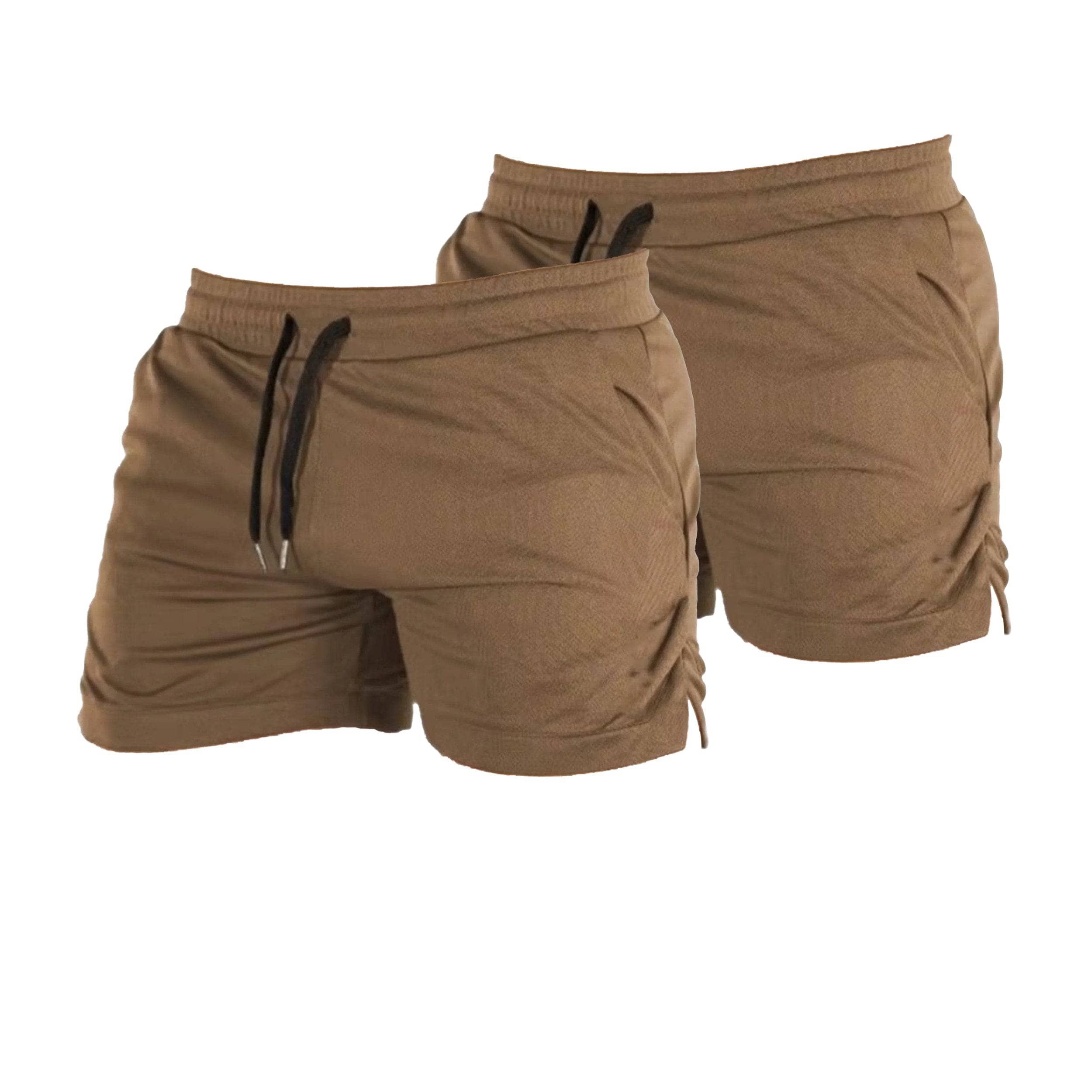 White Urban Hoochie Daddy Shorts - Trendy Men's Casual Summer Shorts for Streetwear & Beach Outfits
