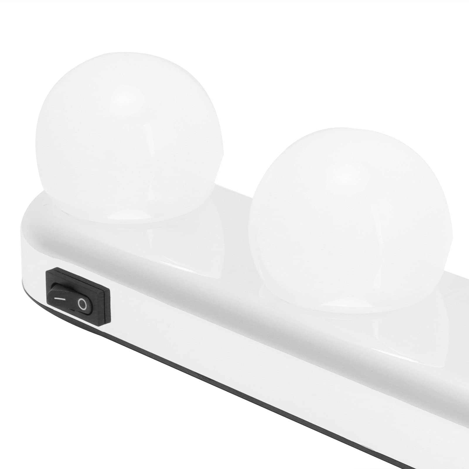LED Mirror Lights for Bathroom Vanity - ABS Frame with Dimmable Lighting for Makeup & Grooming - Perfect for Dressing Table, Salon, and Spa Decor