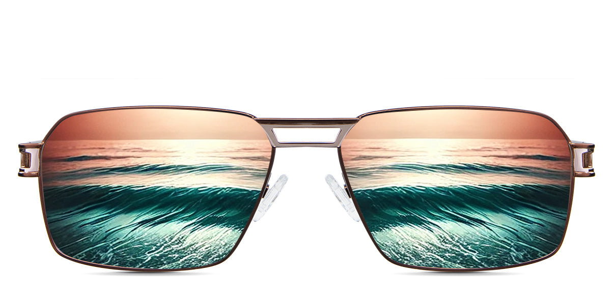 Twan Men's Polarized Prescription Sunglasses - UV Protection, Anti-Glare for Driving, Fishing & Outdoor Activities