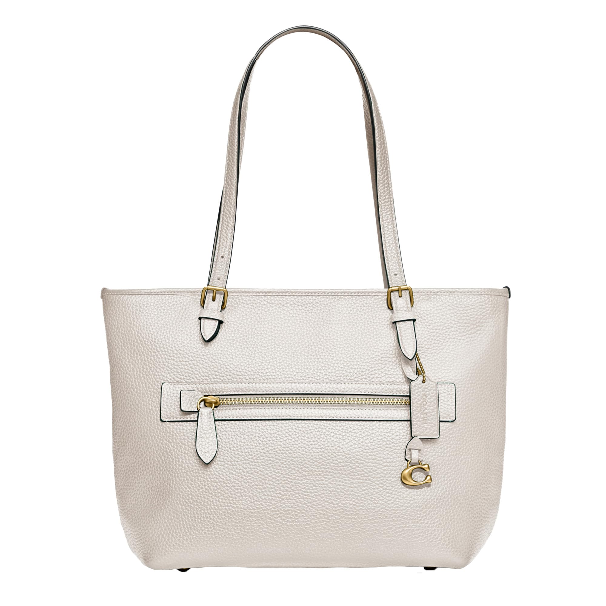 Coach Women's Polished Pebble Leather Taylor Tote - Stylish Designer Handbag for Work, Travel & Everyday Use | Premium Leather Shoulder Bag for Women