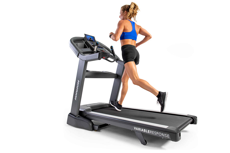Horizon 7.8 AT Treadmill - Foldable Electric Running Machine with Incline for Home Gym | Perfect for Cardio Workouts & Indoor Fitness Training