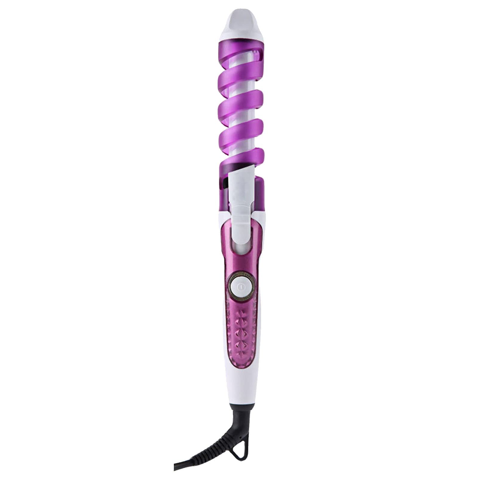 Professional Electric Hair Straightening Comb & Curling Iron - Portable Ceramic Curling Wand for Salon-Quality Spiral Curls at Home | Perfect for Styling, Travel & Daily Hair Care