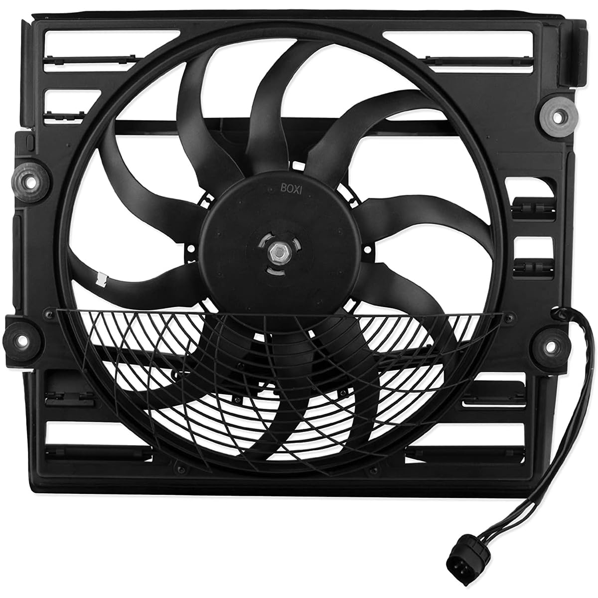 BMW 740i 740iL 750iL E38 Radiator Cooling Fan 621-209 - Compatible with 1996-1998 V8 4.4L & V12 5.4L Petrol Sedan - OEM 344-55010-200 64548369070 64548380774 - Perfect for Engine Cooling System Repair & Maintenance