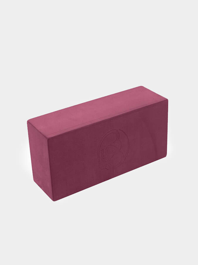 Premium EVA Yoga Block - Non-Slip Yoga Brick for Stability & Support - Ideal for Yoga, Pilates, Stretching & Home Workouts