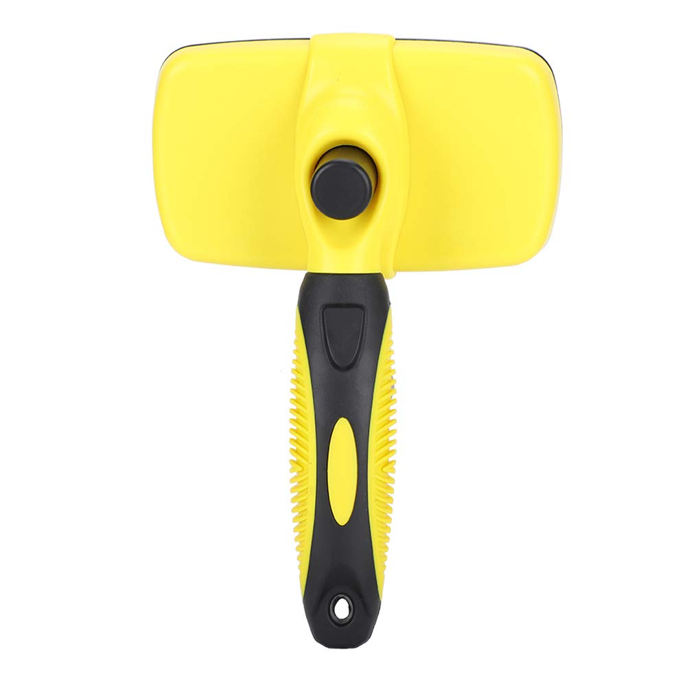 Jeanoko Pet Grooming Comb - Automatic Hair Remover for Dogs & Cats, Portable Open Knot Comb for Floating Hair Removal - Perfect for Home & Travel Use