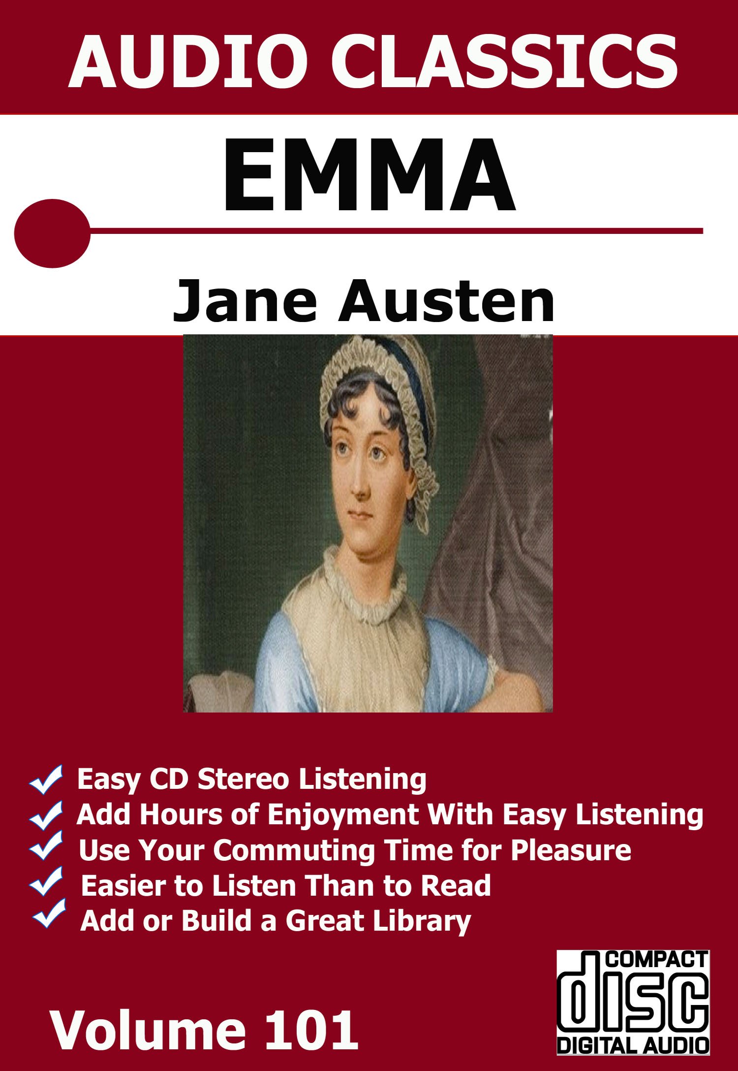 Emma by Jane Austen - Unabridged Audiobook Set | Classic Literature for Book Lovers & Commuters | Perfect for Relaxation & Long Drives