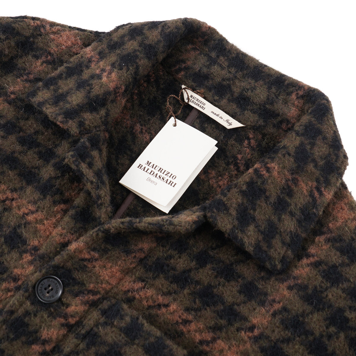 Premium Maurizio Baldassari Baby Alpaca Chore Jacket - Soft & Warm Men's Winter Coat for Outdoor Work & Casual Wear