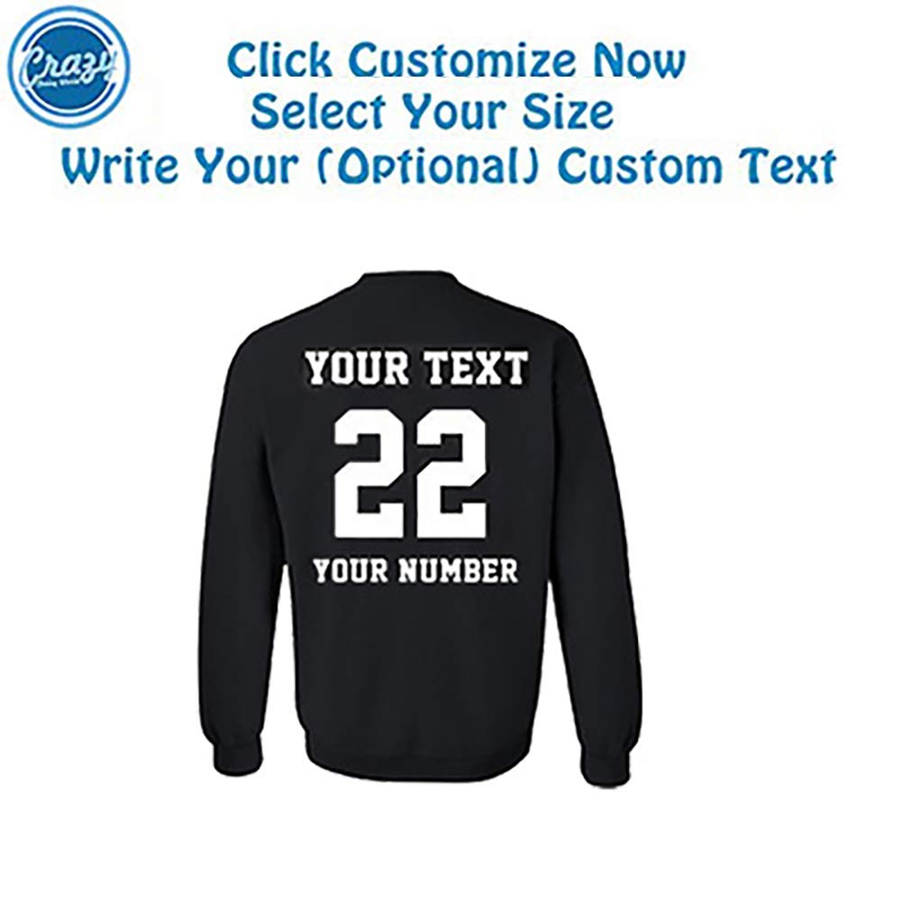 CRAZYDAISYWORLD Unisex Slim Fit Long Sleeve Crewneck Sweatshirt - 'I Can't Go To Hell' Graphic Custom Sweater | Perfect for Casual Wear, Street Style & Gifts