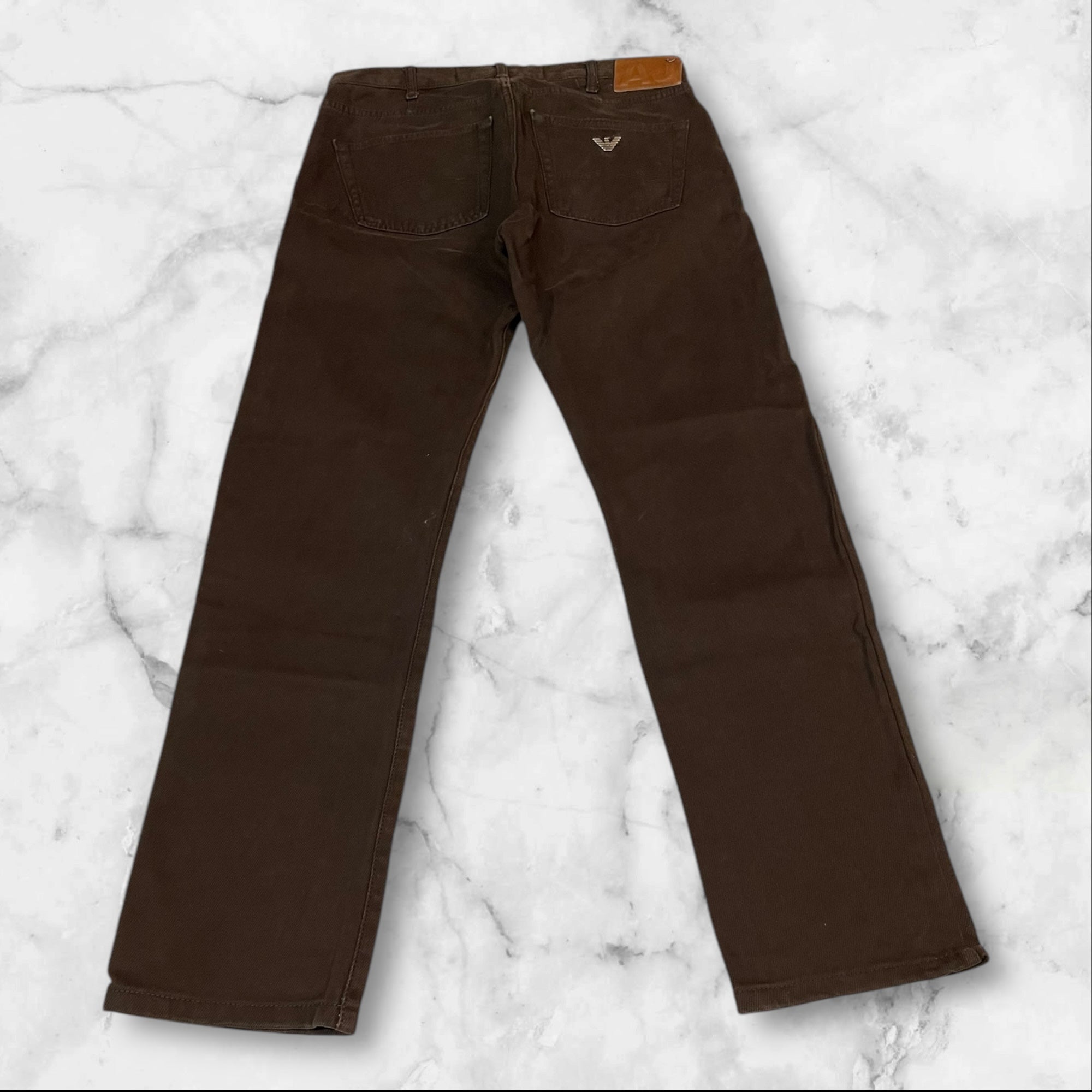 Armani Vintage Jeans for Men - Size 32 Waist (980 Style) | Classic Denim Pants for Casual Wear & Night Out