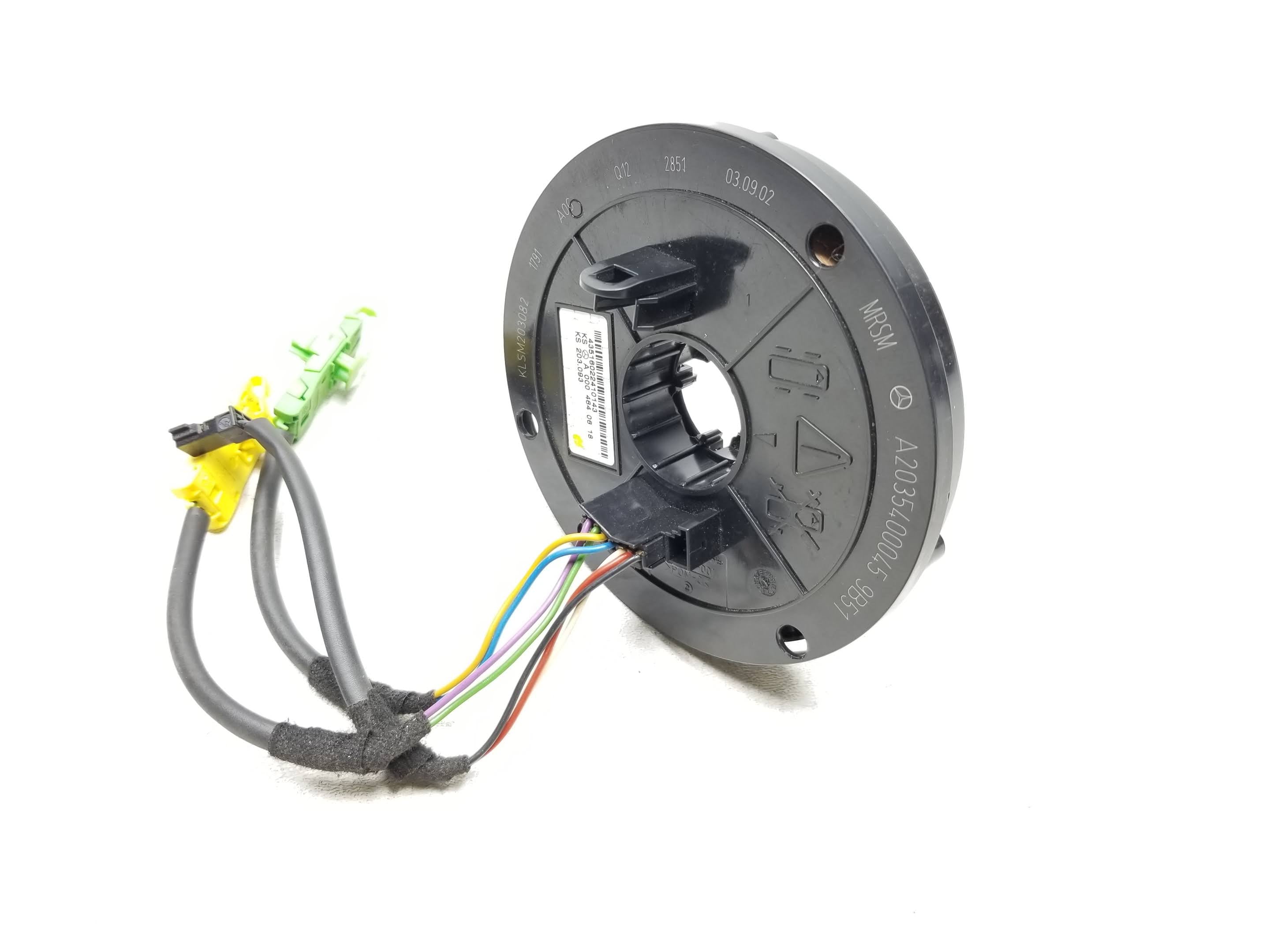 Mercedes W203 C240 C230 Steering Column Clock Spring OEM Replacement Part - Compatible with 2001-2005 Models | Perfect for DIY Car Repairs & Steering Wheel Maintenance