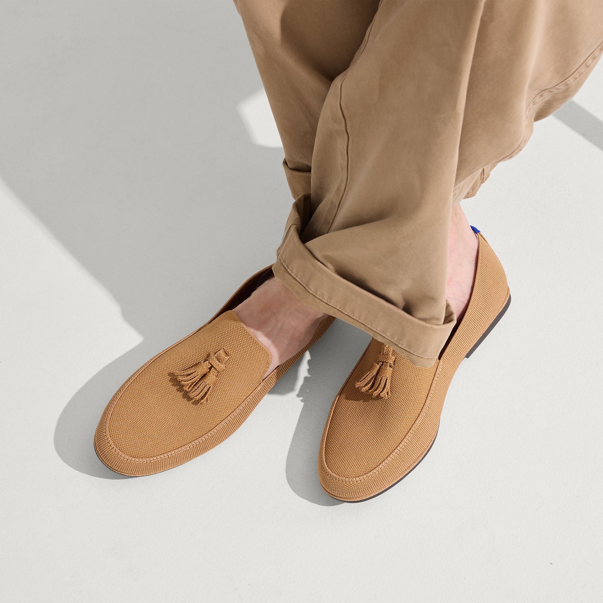The Ravello Tassel Loafer in Whiskey - Classic Leather Slip-On Shoes for Men | Perfect for Business Casual, Office & Formal Occasions
