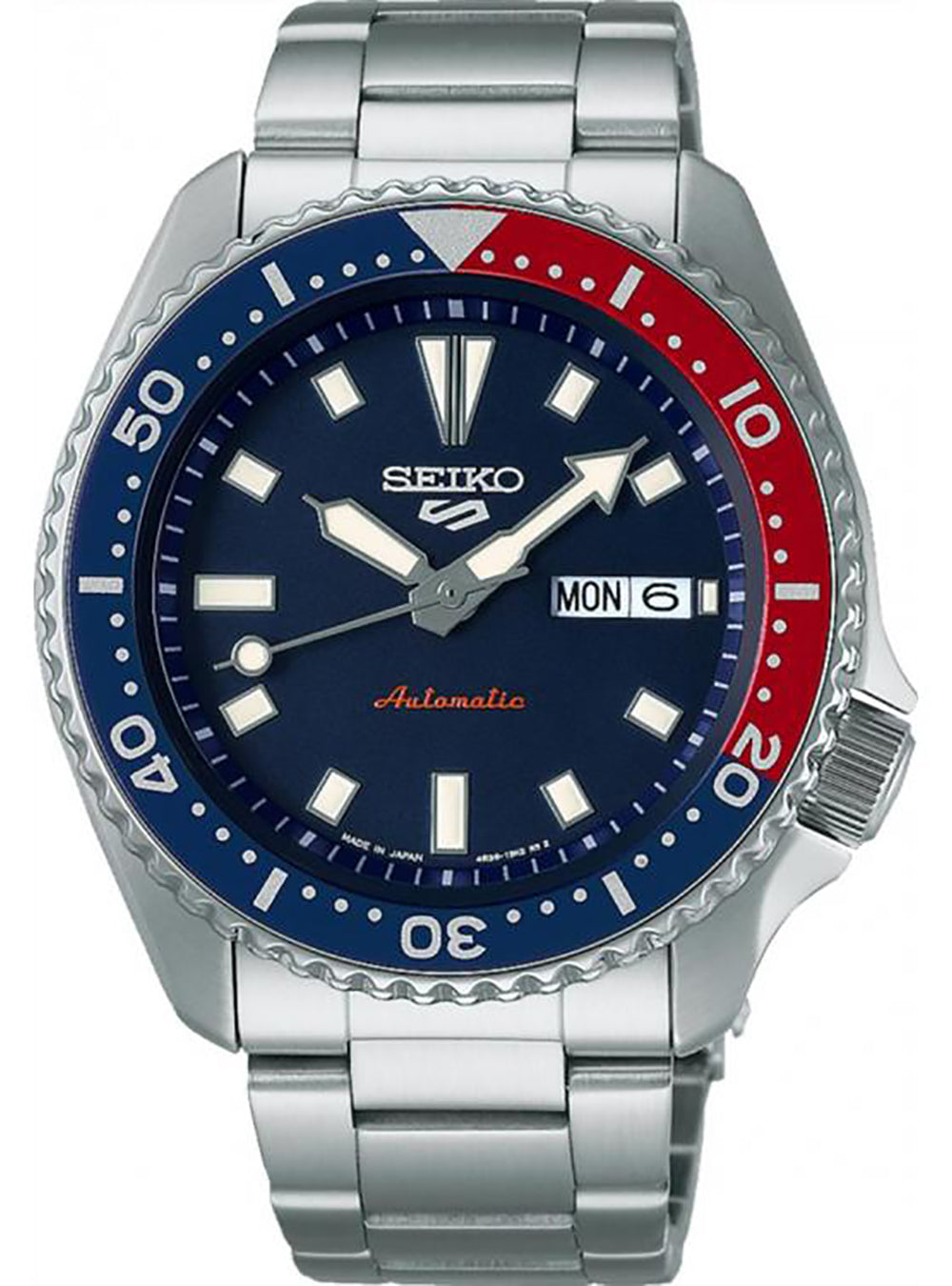 SEIKO 5 Sports SKX SBSA267 Automatic Watch - Japan Made JDM Limited Edition | Durable Dive Watch for Men, Perfect for Water Sports & Everyday Wear