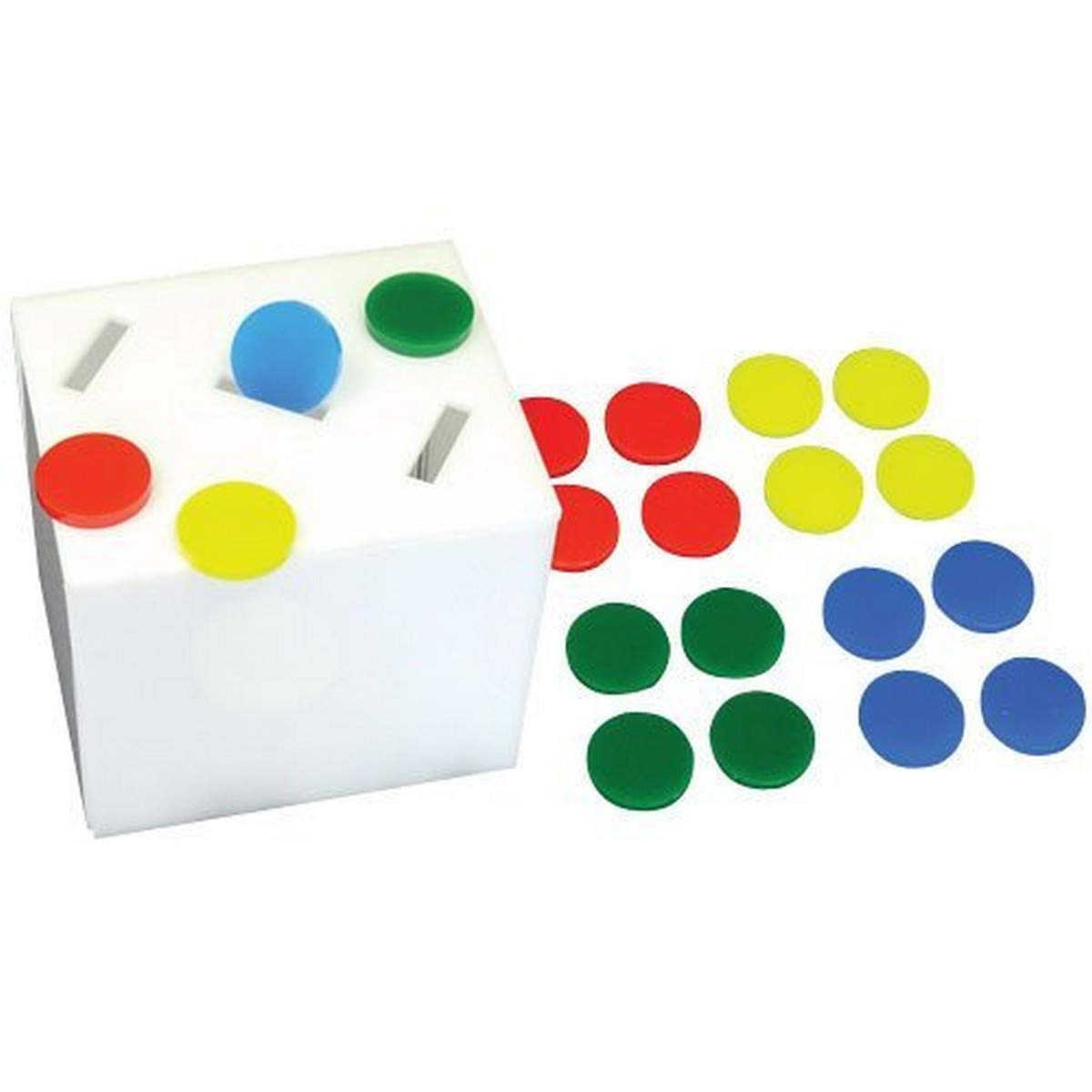 Colorful Teach Box and Bank Bird Toys for Parrots - Interactive Medium Size Bird Training & Foraging Toy - Perfect for Cockatiels, Conures, and Small Parrots - Encourages Mental Stimulation & Natural Foraging Behavior