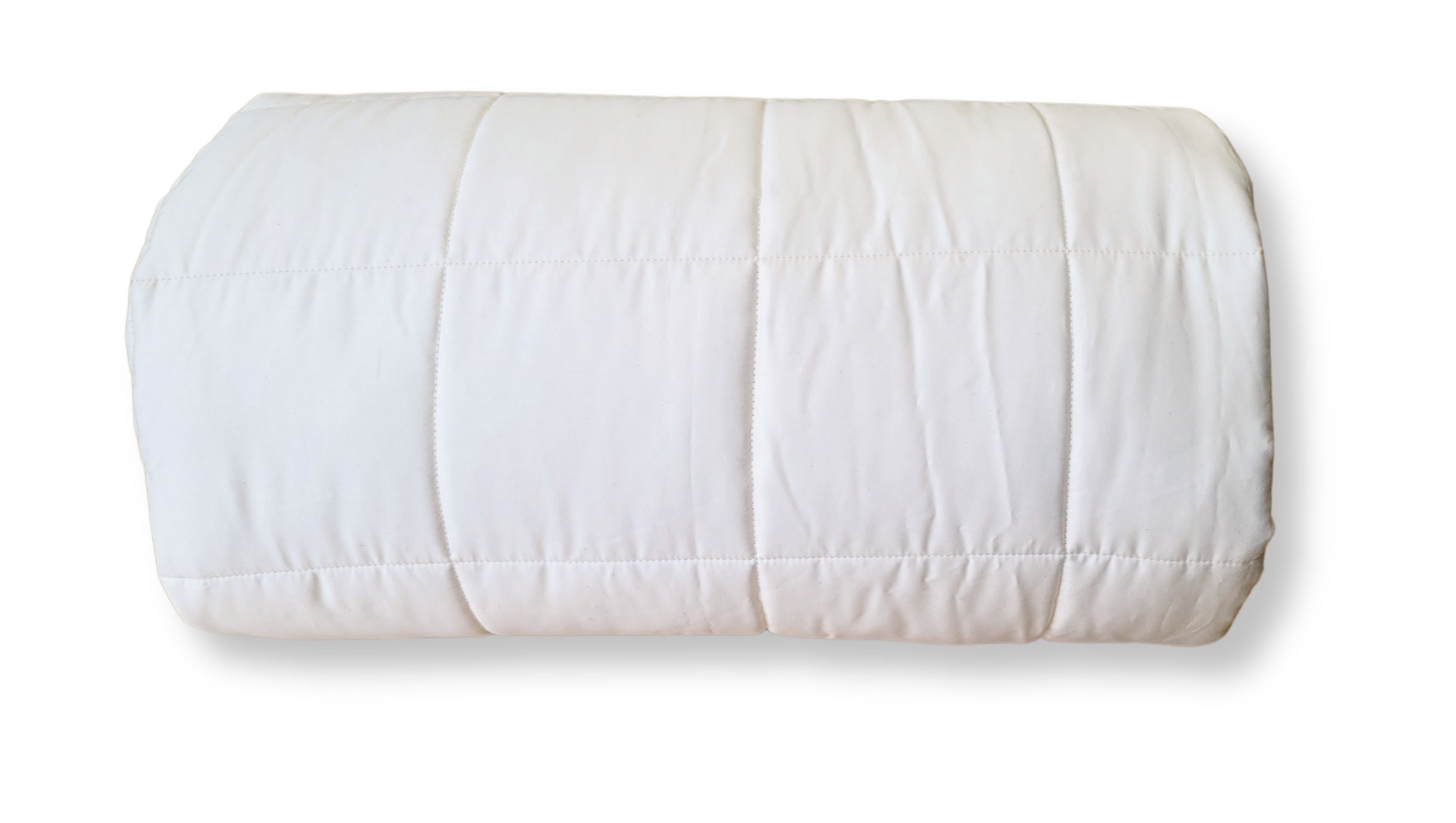 Organic Quilted Cotton Comforter - Soft Hypoallergenic Bedding for All Seasons | Perfect for Cozy Bedrooms, Guest Rooms & Dorm Rooms