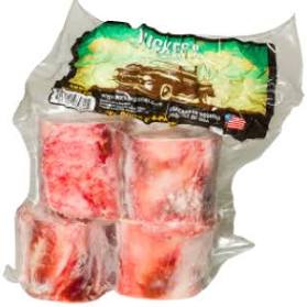 Premium Tucker's Beef Bones for Dogs - 4 Pack, Natural Chew Treats for Dental Health & Anxiety Relief - Great for Large & Medium Breeds - No Shipping Available
