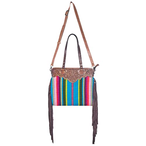 American Darling Handcrafted Leather Conceal and Carry Crossbody Purse with Hidden Compartment | Perfect for Everyday Use, Travel & Personal Safety