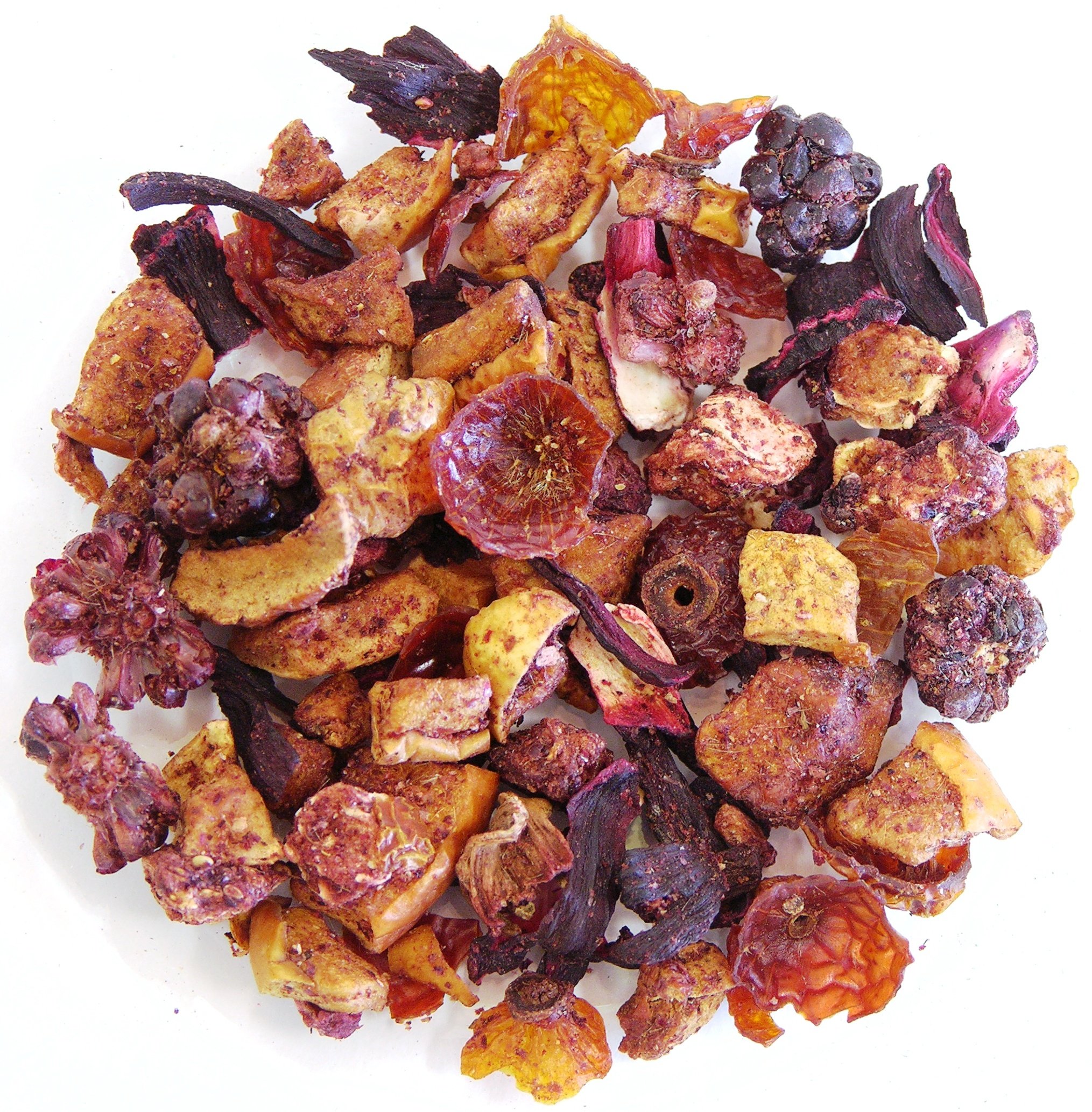 Lady Hannah's Whole Fruit Tea - 16oz Bag | Natural, Caffeine-Free Herbal Tea for Relaxation & Wellness | Perfect for Afternoon Tea, Gift Giving & Healthy Lifestyle