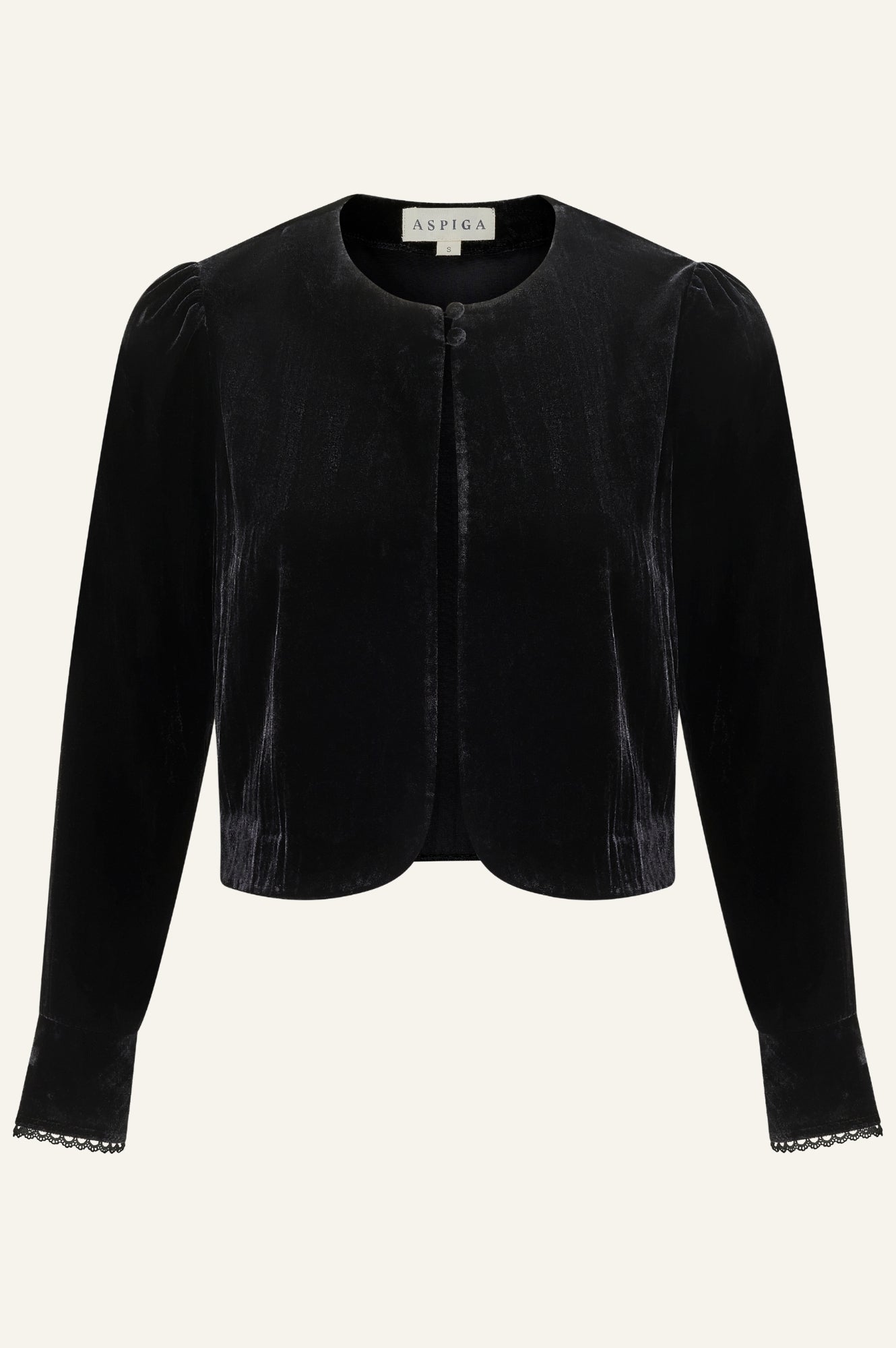 Black Velvet Shrug for Women - Elegant Evening Wrap for Parties, Weddings & Date Nights