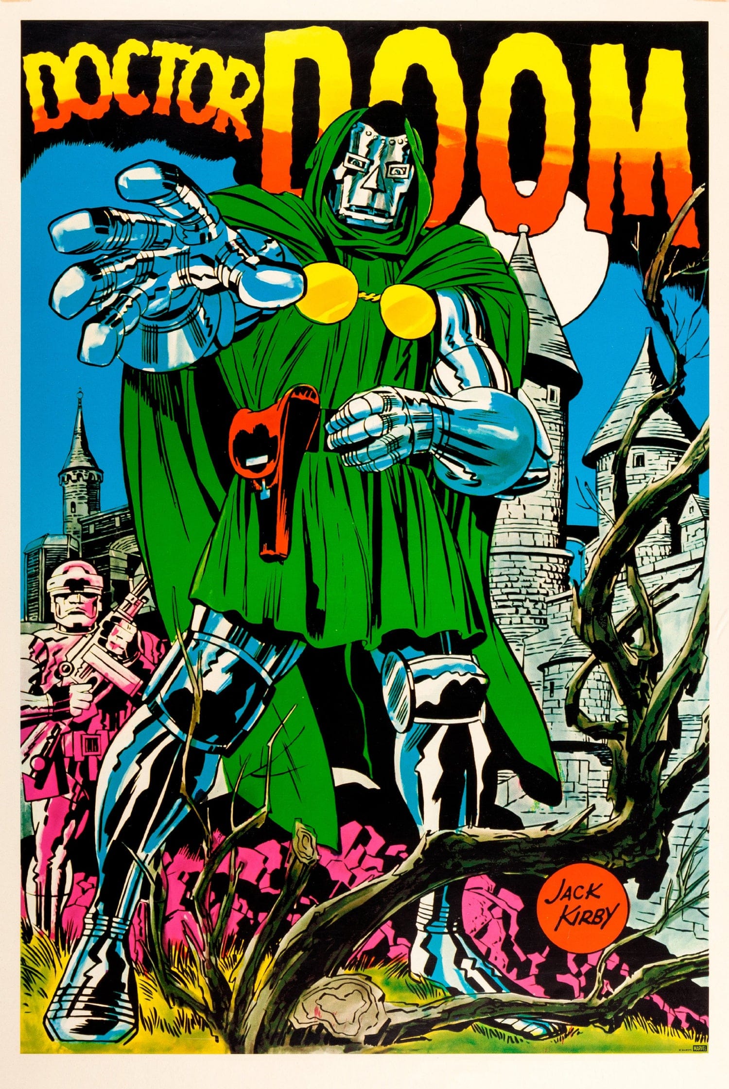 Doctor Doom Marvel Superhero Poster - Premium Quality Marvel Comics Wall Art for Home, Office & Fan Collection | Perfect for Marvelmania Fans & Comic Book Lovers