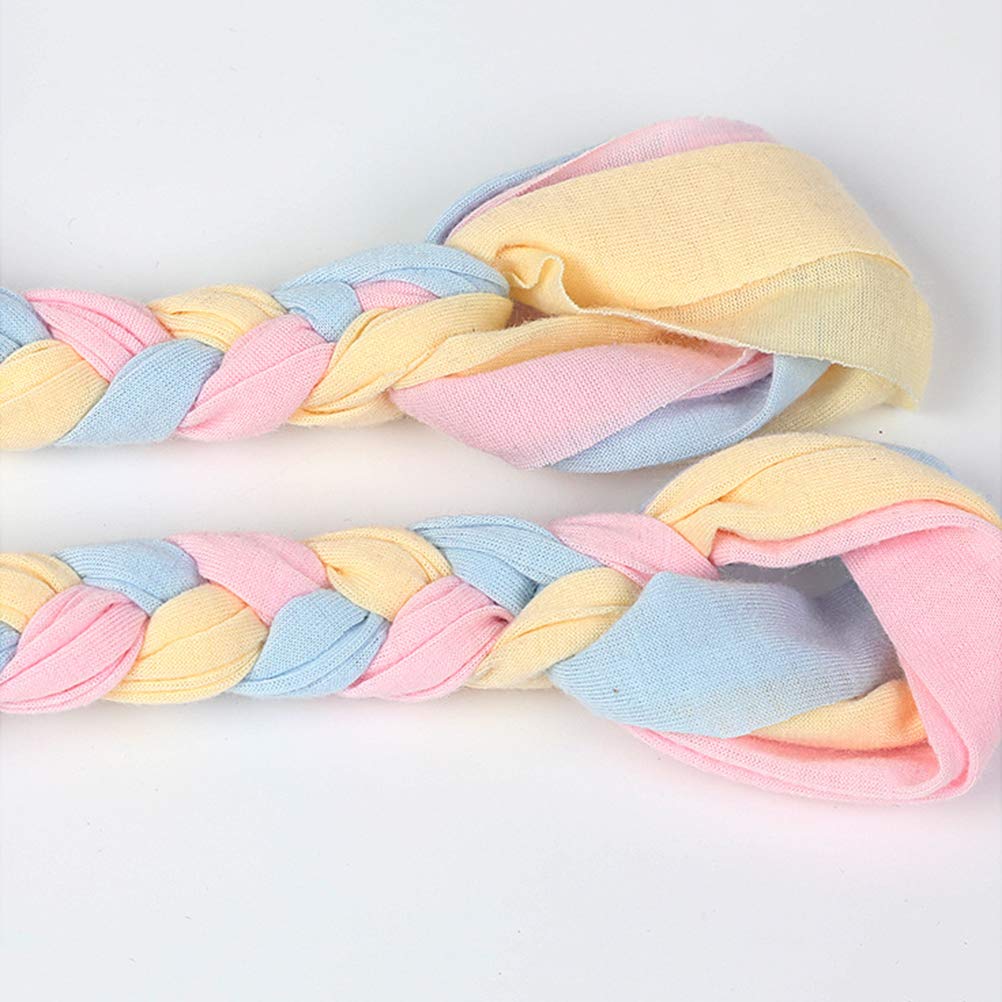 1pc Durable Dog Chew Toy - Dogman Cotton Rope Toy for Biting, Playing & Education | Pet Supplies Handle for Training & Indoor/Outdoor Fun