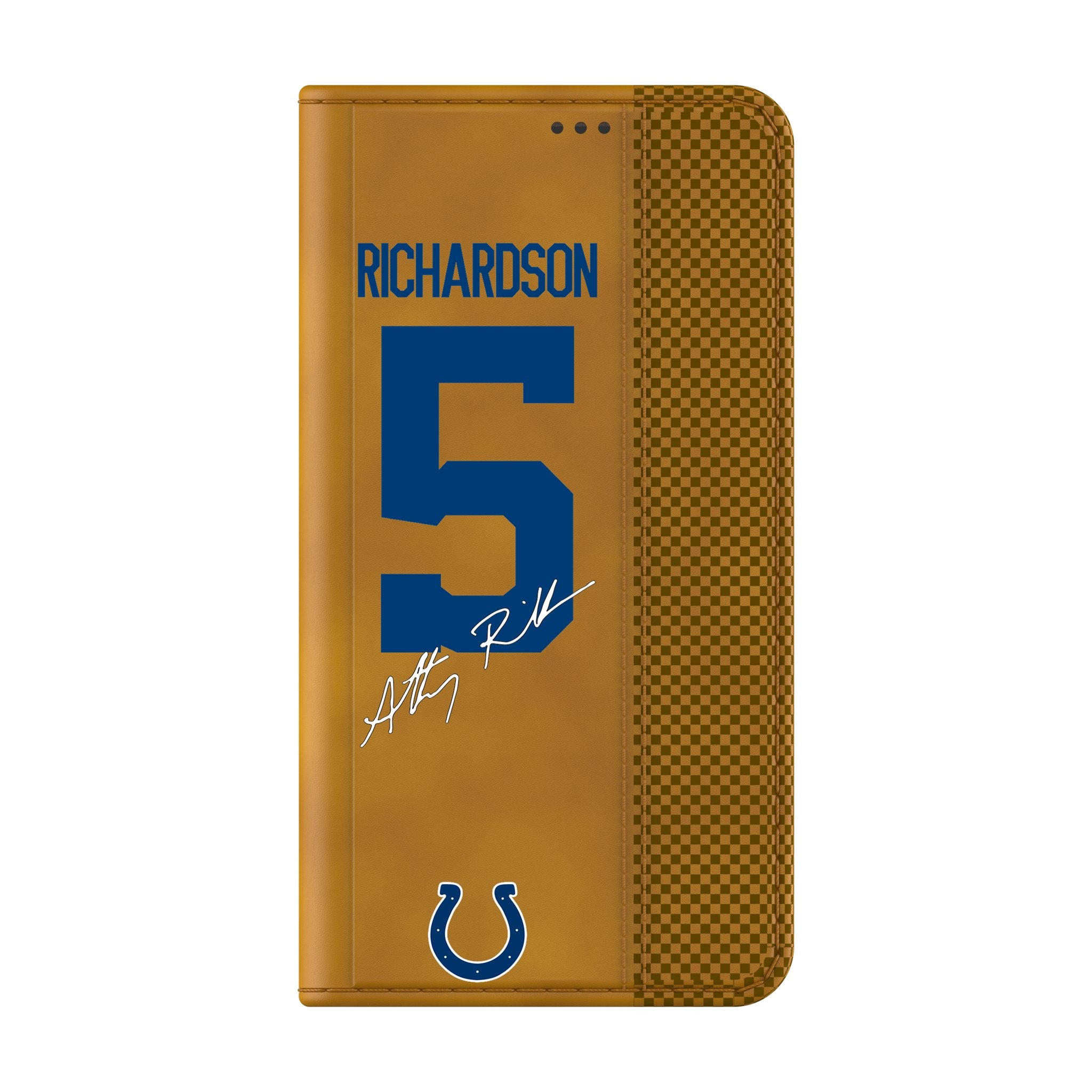 Anthony Richardson Indianapolis Colts 5 Game Tactic Folio Phone Case for Samsung Galaxy - Durable NFL Protective Cover for Football Fans, Perfect for Game Day & Daily Use