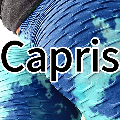 B-dyed Sky Blue Capris