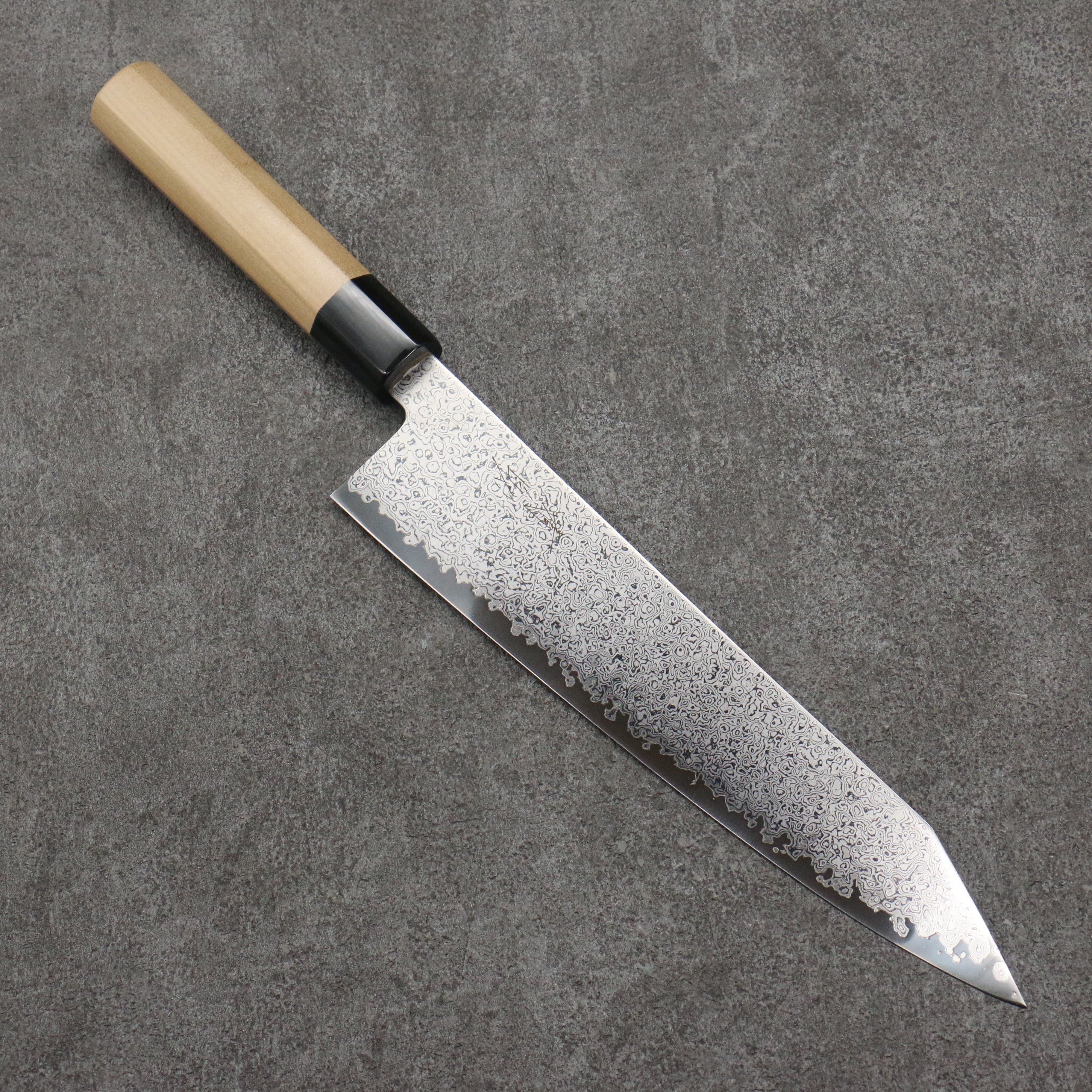 Premium Seisuke SG2 Damascus Kiritsuke Gyuto 240mm Japanese Chef Knife with Magnolia Wood Handle - Perfect for Sushi, Sashimi & Precision Cutting