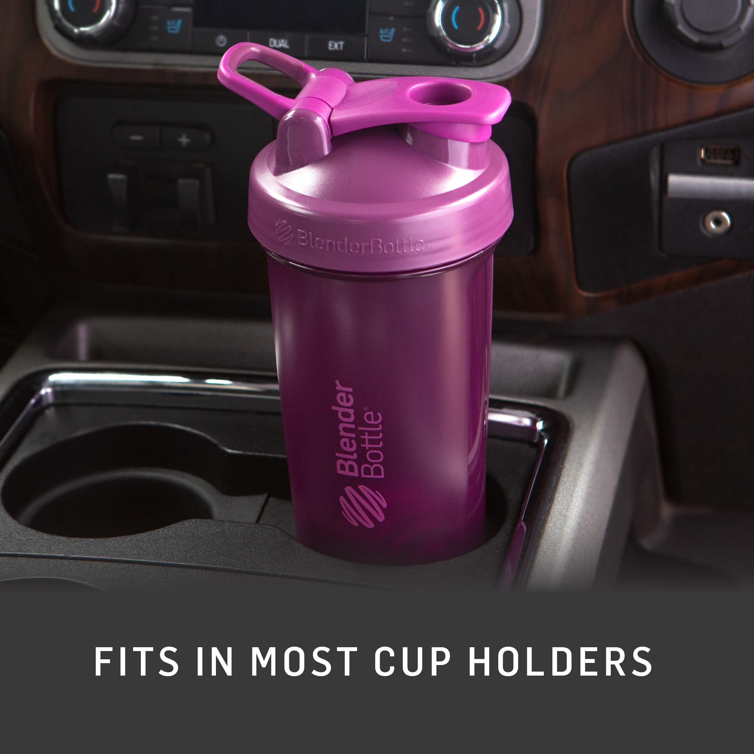 BlenderBottle Classic V2 20oz Protein Shaker Bottle - Clear/Black (15 Pack) - Perfect for Gym, Workouts & Post-Workout Nutrition