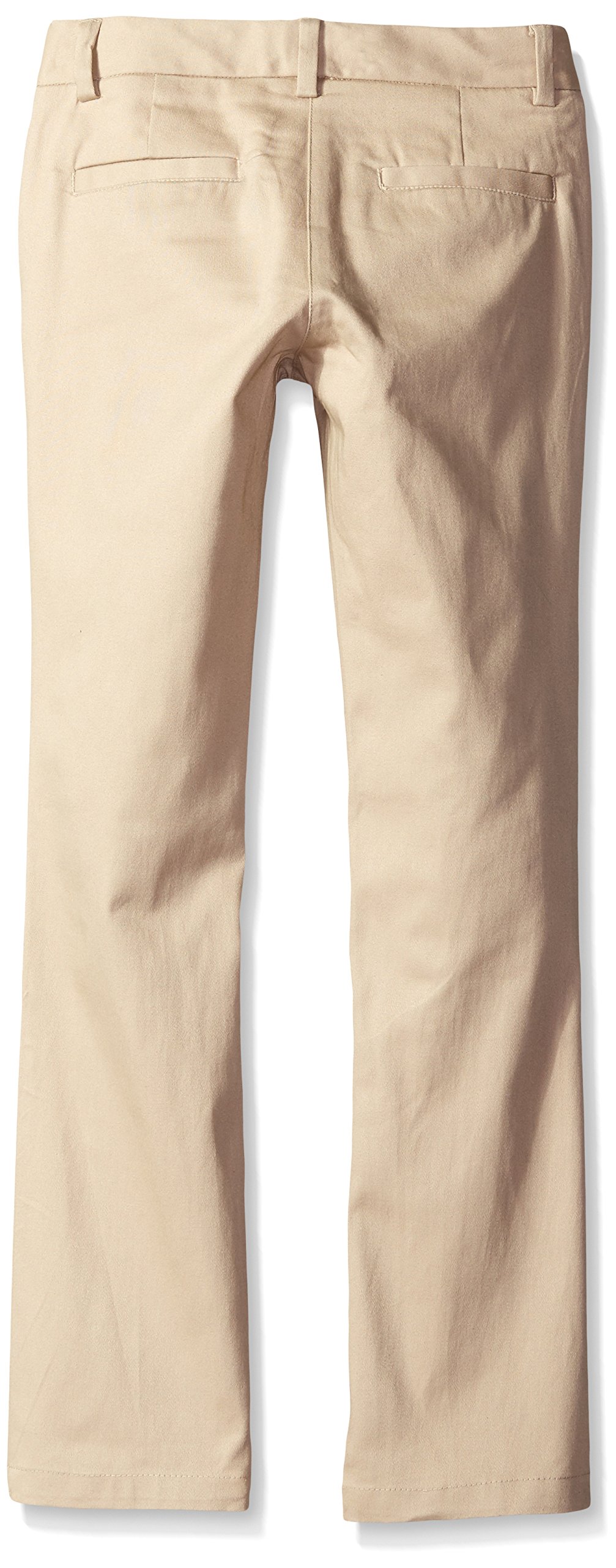 Nautica Girls' School Uniform Bootcut Twill Pants - Comfortable & Durable Uniform Pants for School, Perfect for Everyday Wear & Classroom Activities