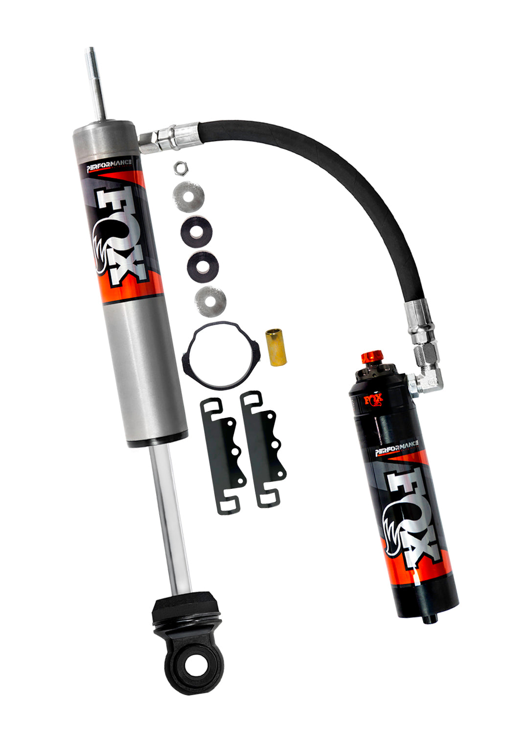 Fox Performance Elite Series 2.5 Rear Shocks for 2005-2023 Toyota Tacoma (Fits 2-3 Inch Lift) - Off-Road, Overlanding & Truck Suspension Upgrade