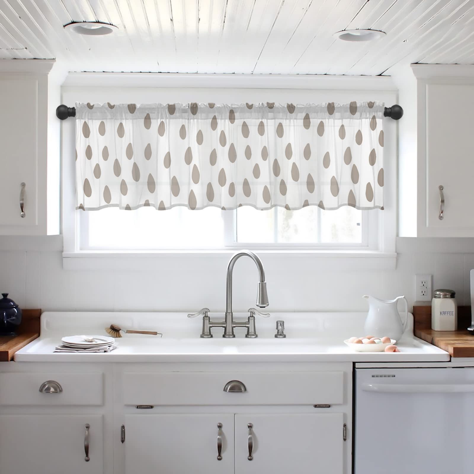 Sheer Valance Curtains 54