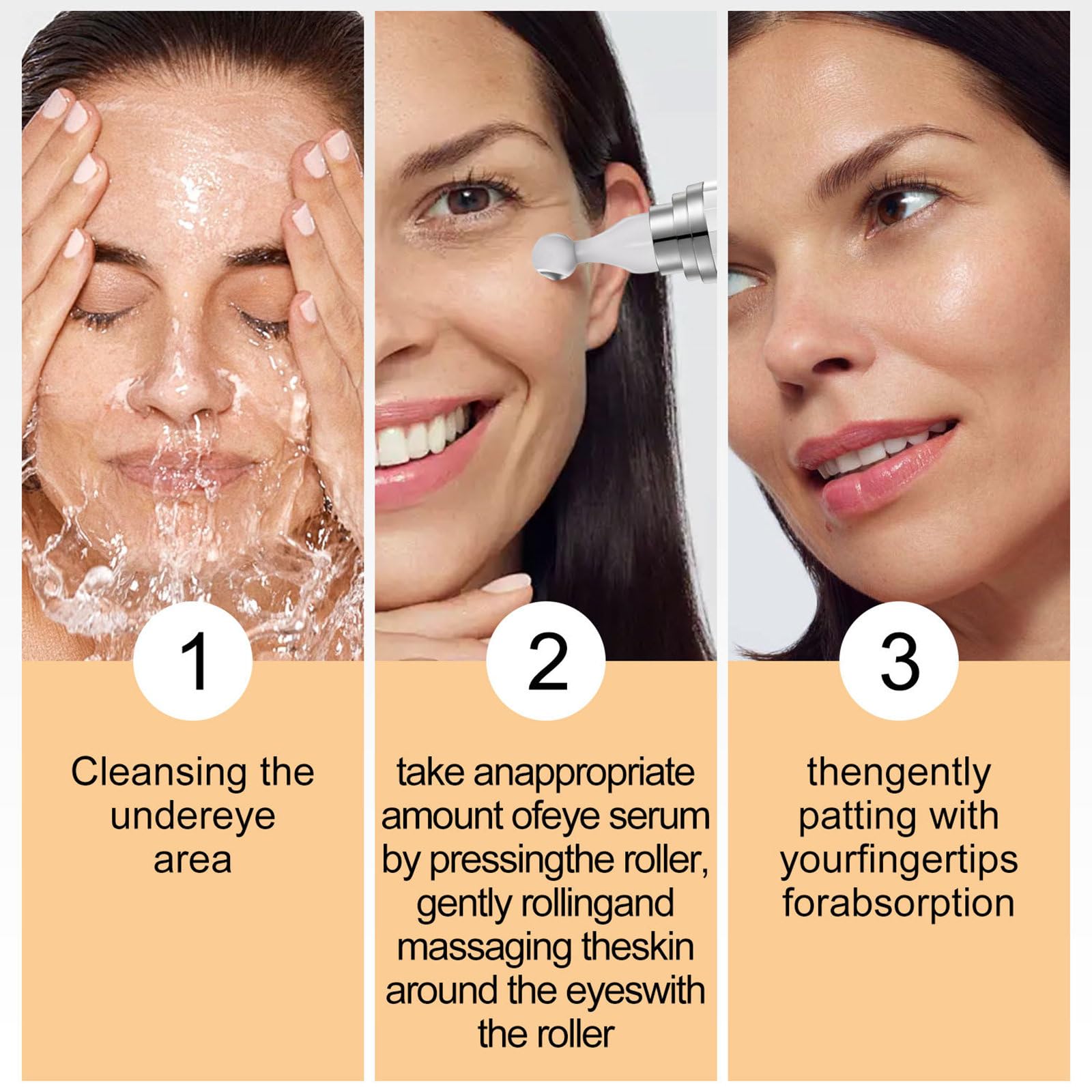 Vitamin C Hydrating Eye Cream - Anti-Aging Eye Treatment for Dark Circles & Puffiness | Collagen & Vitamin C Under Eye Serum to Reduce Fine Lines & Tighten Skin | Perfect for Night Routine & Morning Skincare