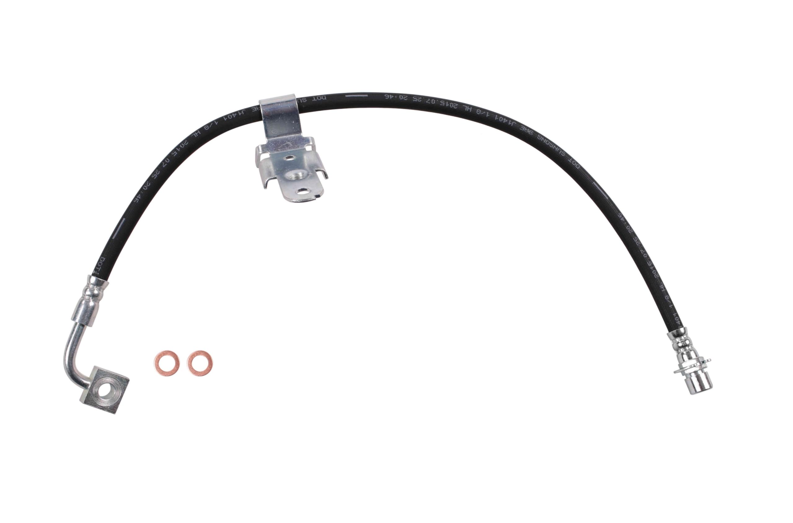 Sunsong 2204381 Brake Hydraulic Hose - High Performance Replacement for Cars & Trucks - Perfect for Off-Roading, Towing & Daily Commuting