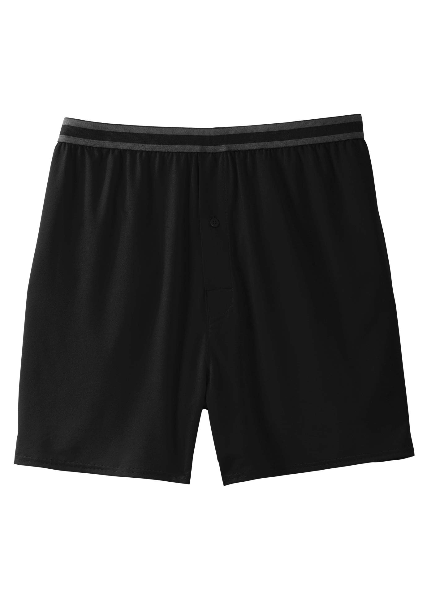 KingSize Men's Big & Tall Performance Flex Boxer Briefs - Ultra Soft Breathable Underwear for Comfort All Day - Perfect for Workout, Sports & Everyday Wear