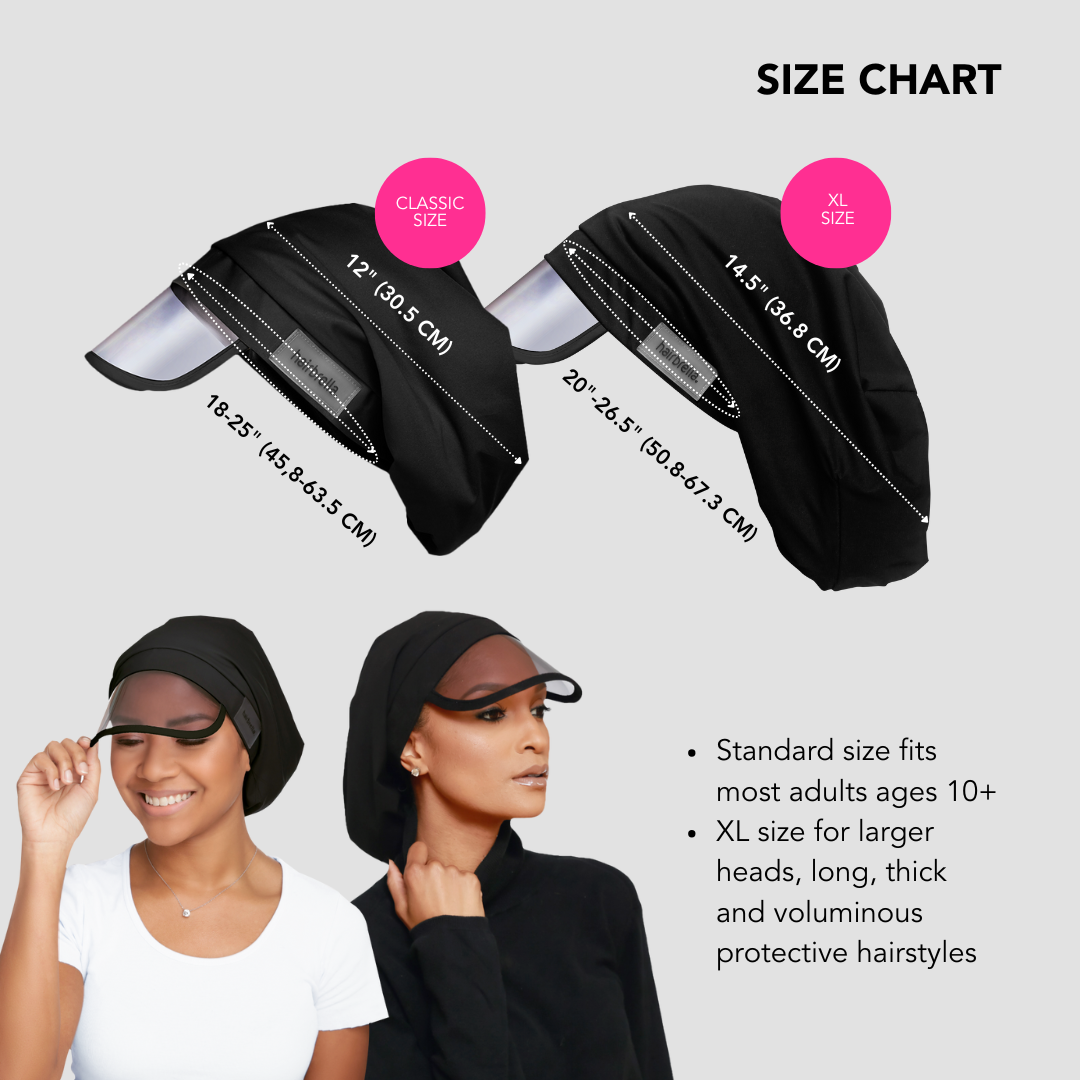 Waterproof Rain Hat with Satin Lining - Hairbrella for Women - Stay Dry & Protect Hair in Rainy Weather - Perfect for Commuting, Outdoor Activities & Bad Hair Days