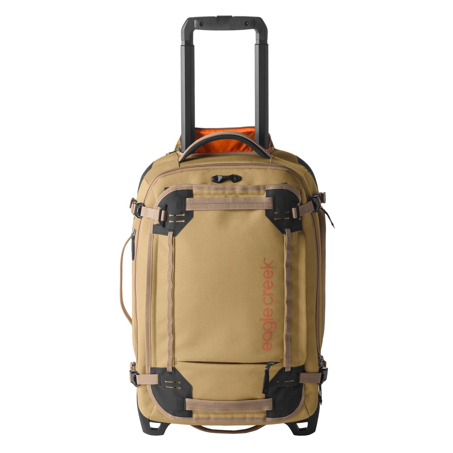 Eagle Creek Gear Warrior XE 2 Wheel Convertible Carry On Luggage - Durable Expandable Travel Suitcase for Business Trips & Weekend Getaways