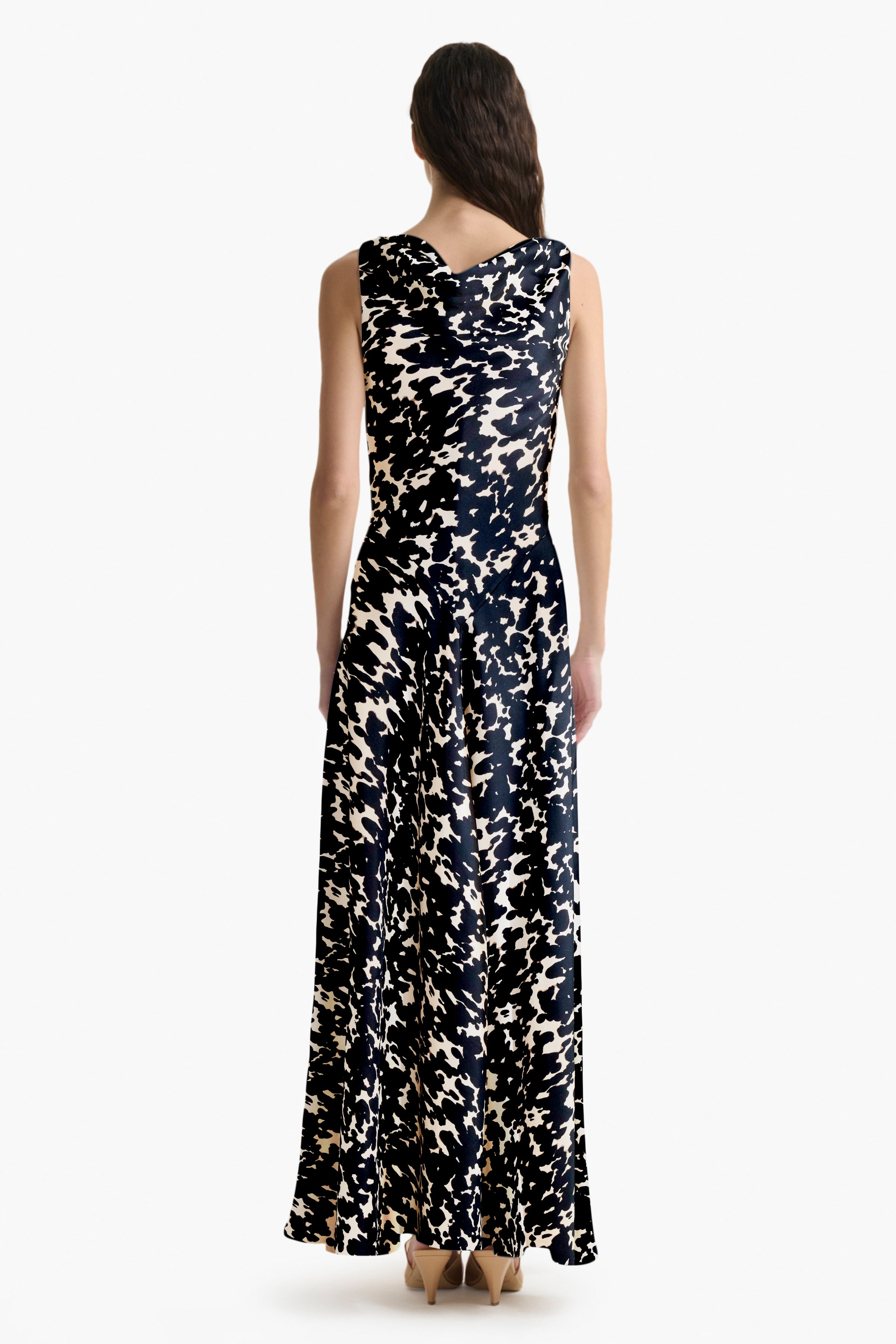 Drina Dress Tapioca Tortoise - Stylish Women's Summer Dress for Casual Outings, Beach Vacations and Date Nights