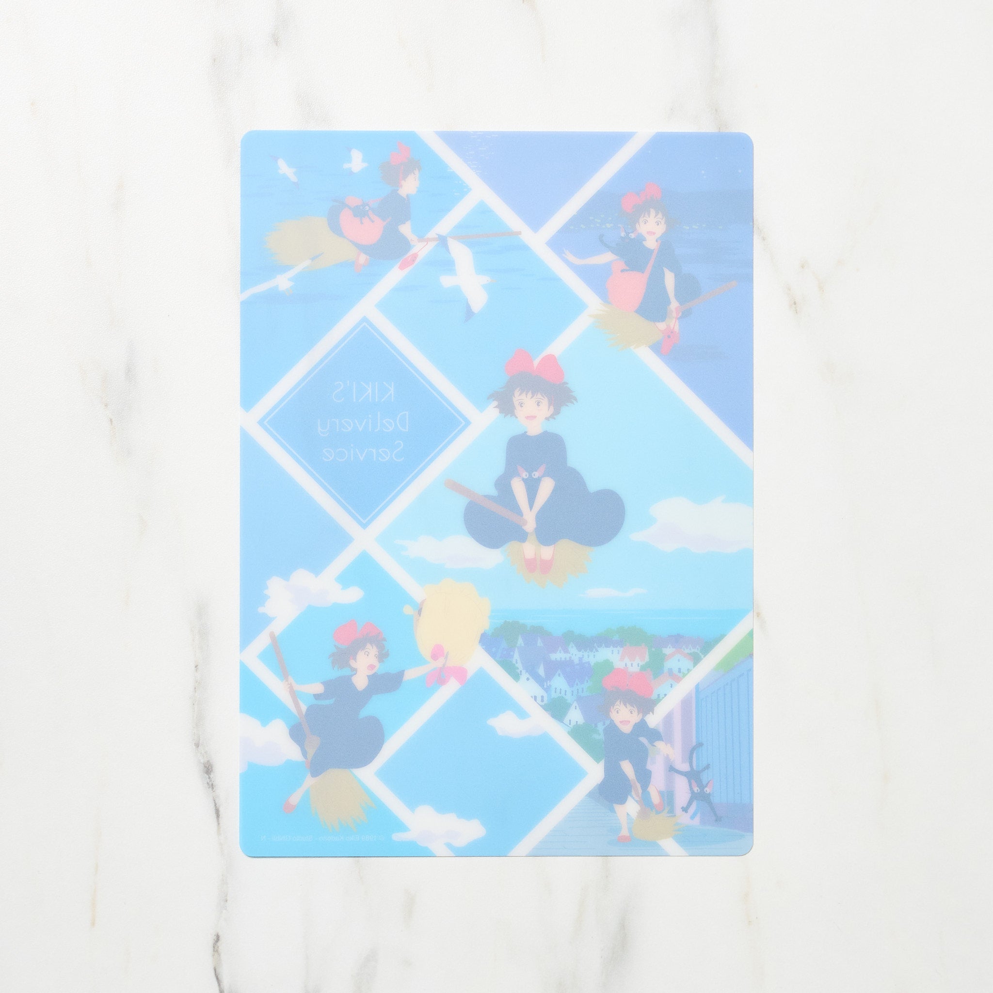 Kiki's Delivery Service Anime Desk Mat - Non-Slip Mouse Pad with Cute Ghibli Movie Design for Office & Gaming Setup - Perfect for Studio Ghibli Fans and Kawaii Home Decor