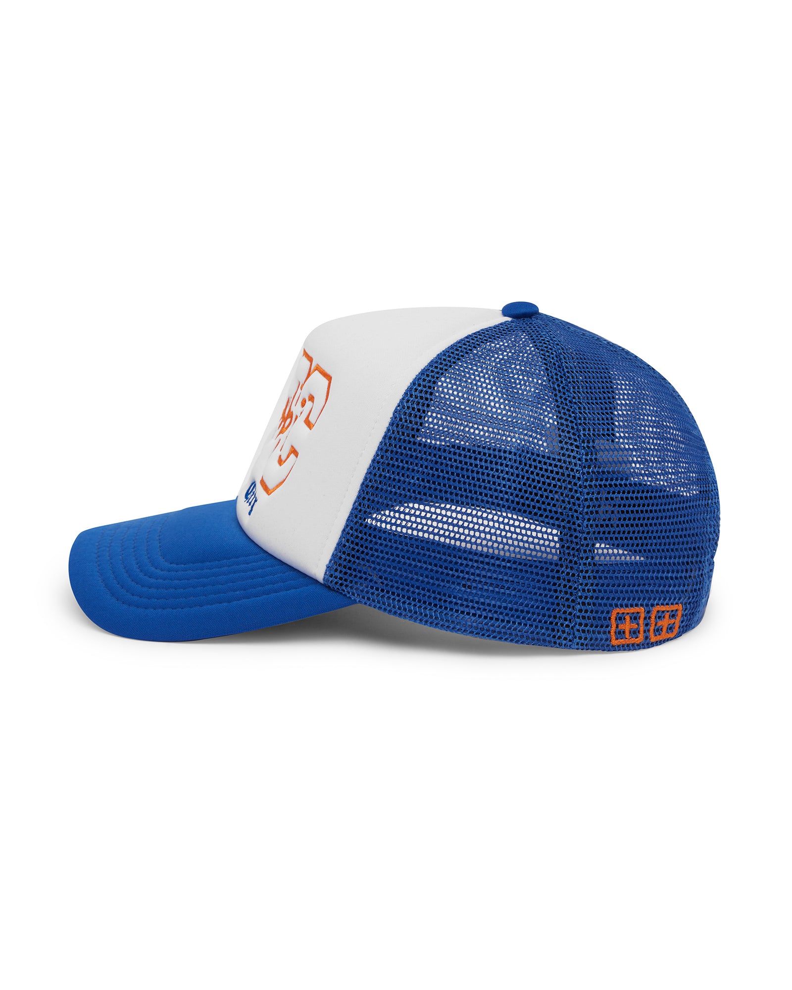 NYC and The Streets Trucker Hat - Blue Baseball Cap for Men & Women - Perfect for Streetwear, Urban Fashion, and Outdoor Activities